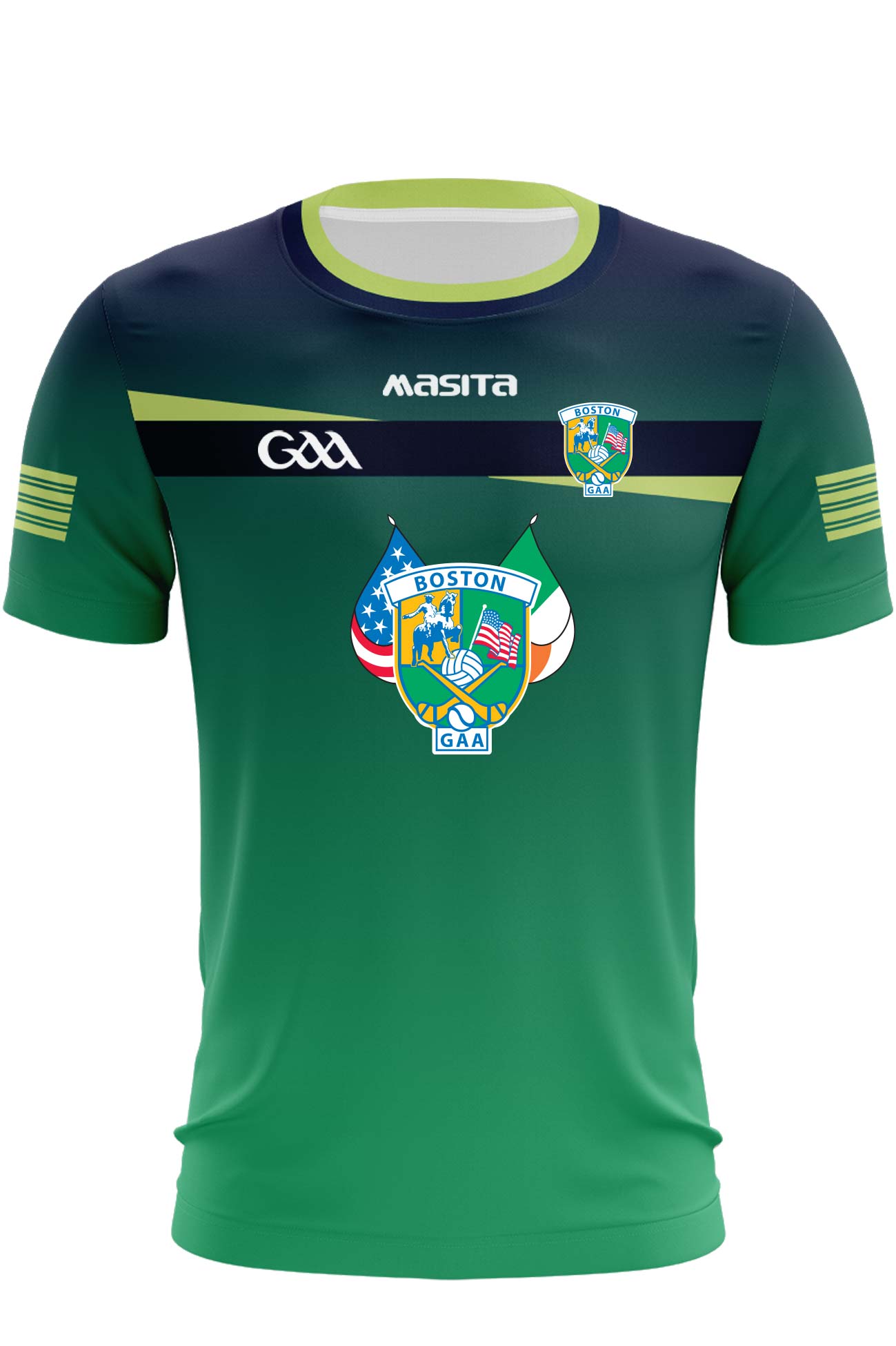 Boston GAA Green Special Edition Jersey Player Fit Adult