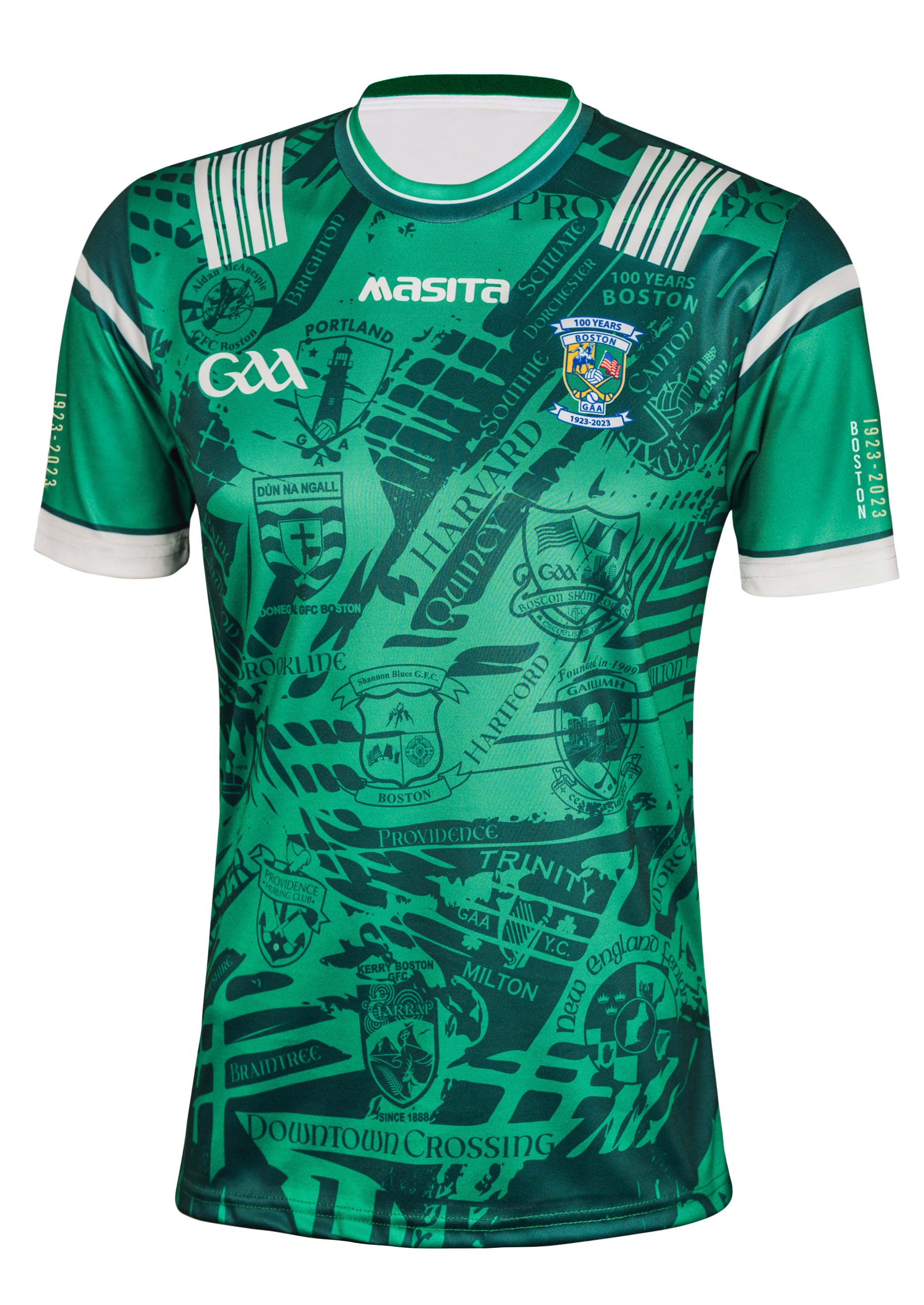 Boston GAA Centenary Jersey Player Fit Adult1