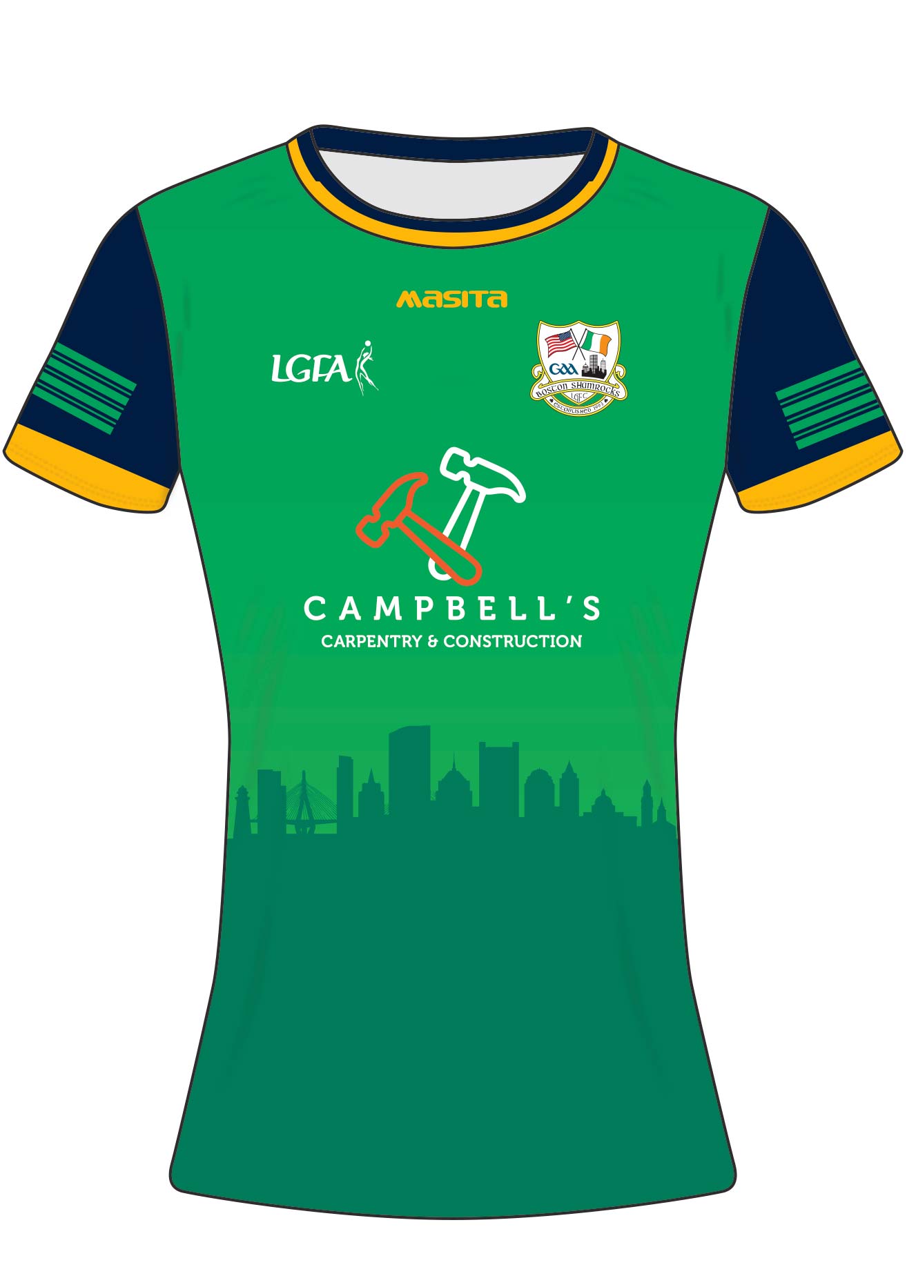 Boston Shamrocks LGFC Home Jersey Regular Fit Adult