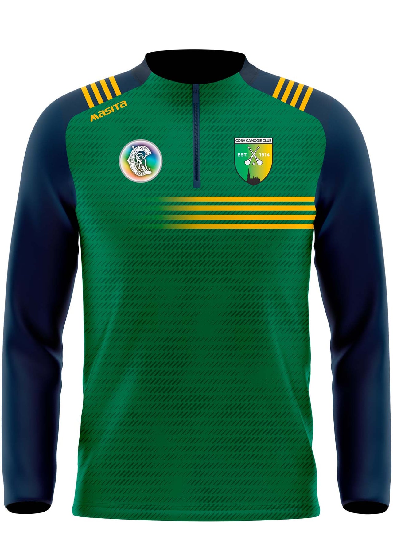 Cobh Camogie Errigal Style Quarter Zip Adults