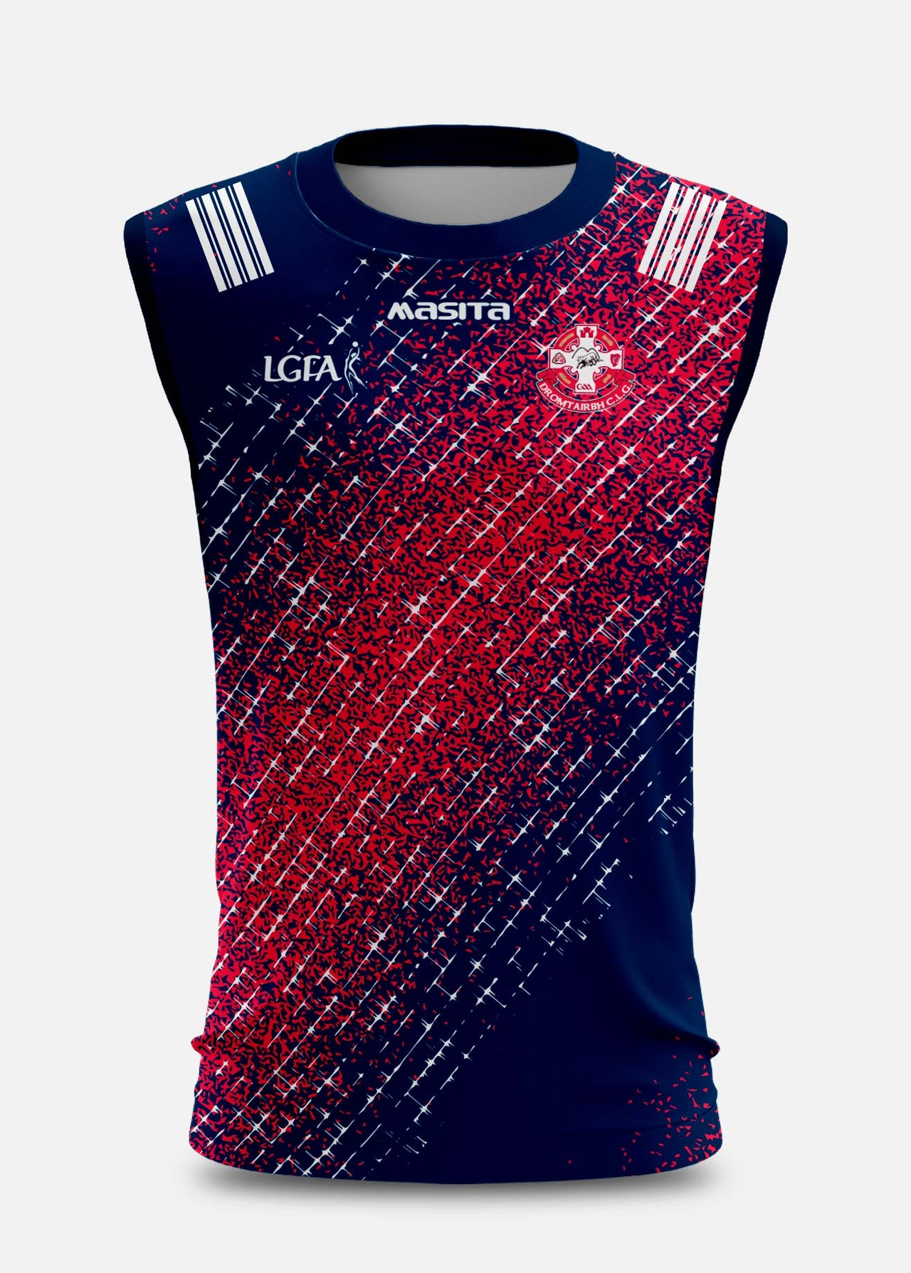 Dromtarriffe LGFA  GAA Sleeveless Jersey Regular Fit Kids & Adult
