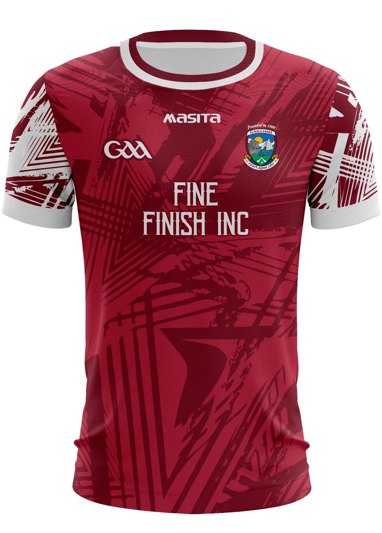 Galway Boston Hurling Home Jersey Regular Fit Adult