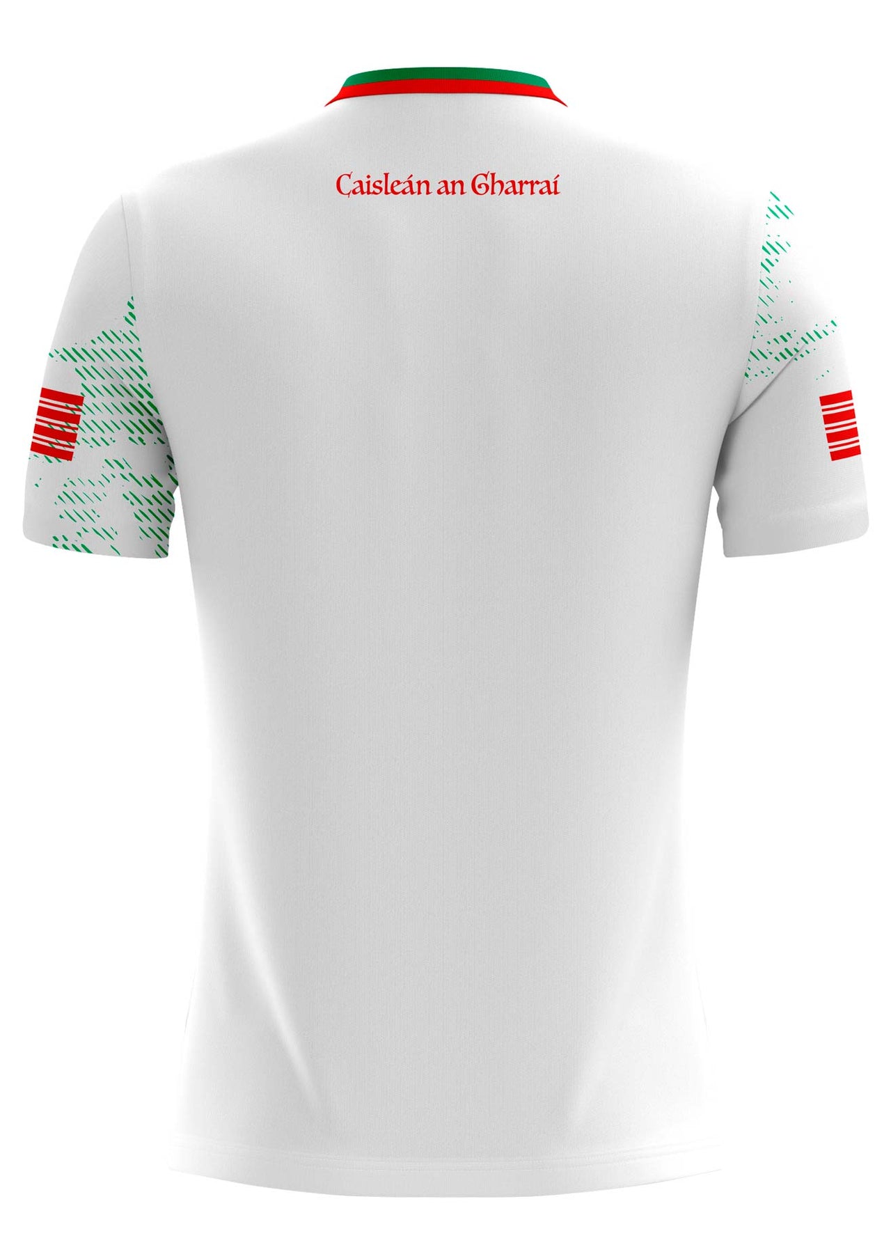 Garrycastle GAA White Replica Jersey Player Fit Adult
