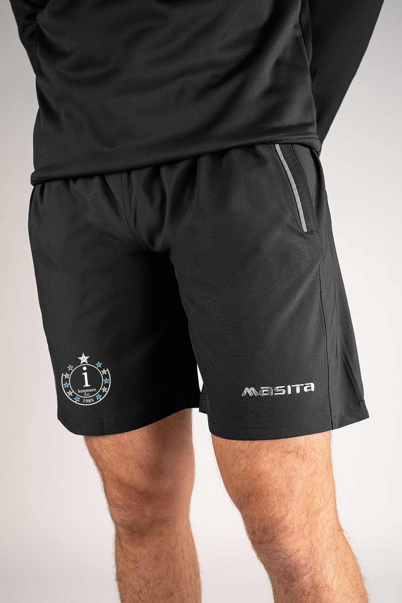 Inter Kenmare FC  Black Leisure Short Adult