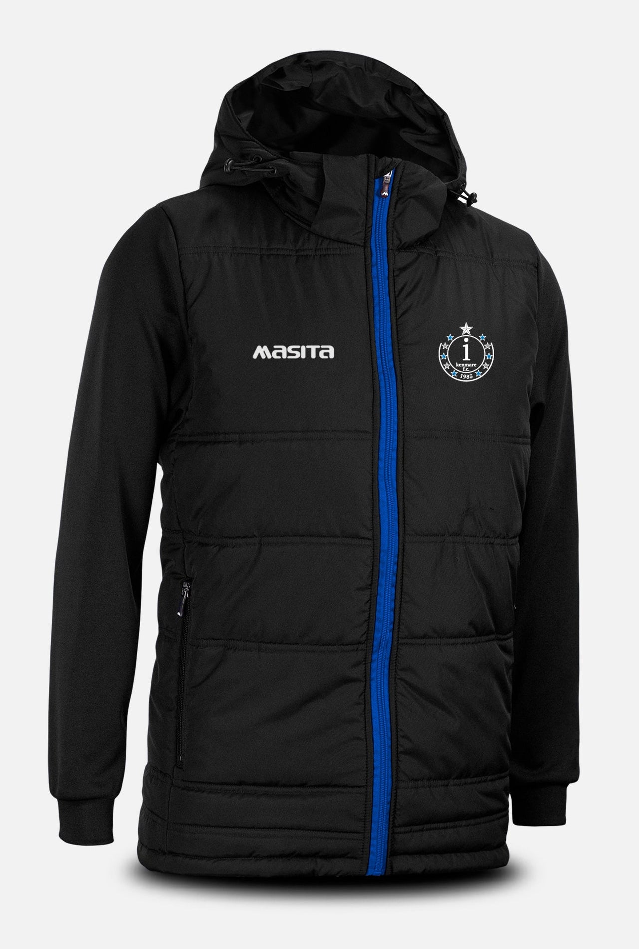 Inter Kenmare FC  Black Nova Padded Jacket Kids & Adults