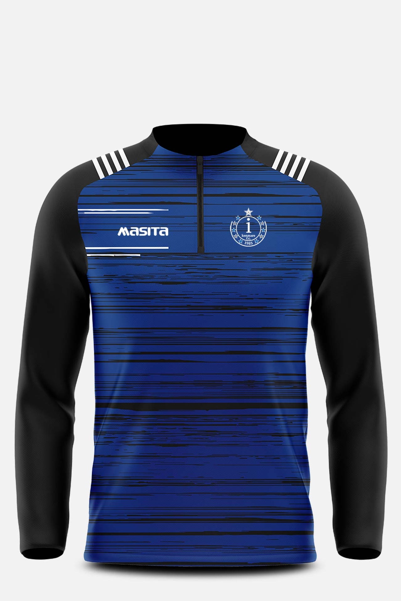 Inter Kenmare FC  Sublimated Style Half Zip Kids & Adults