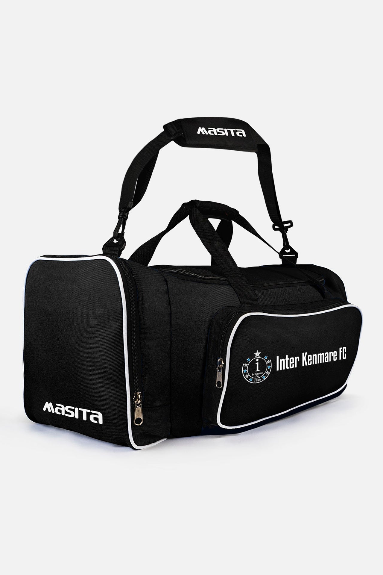 Inter Kenmare FC  Black/White Tara Style Club Bag