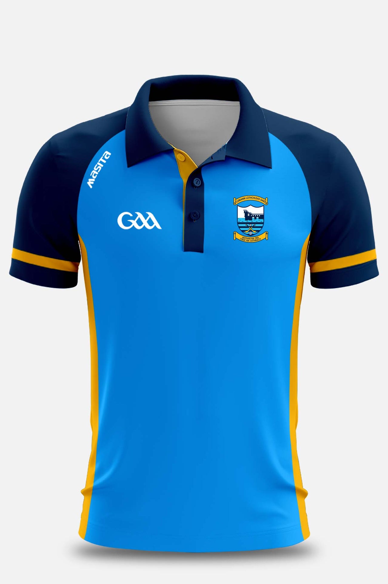 Salthill Knocknacarra Sky Blue Polo Regular Fit Adult