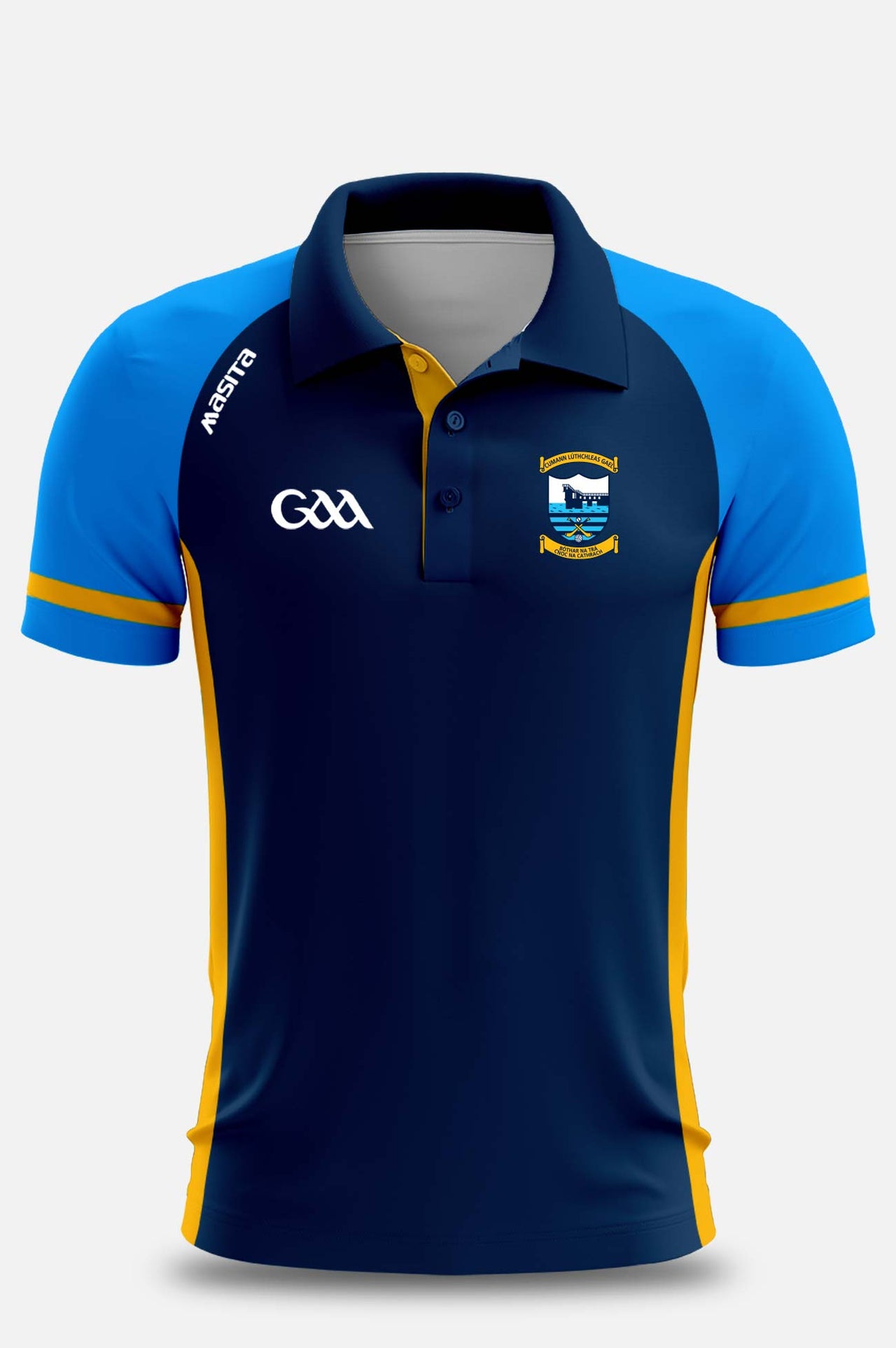 Salthill Knocknacarra Navy Polo Regular Fit Adult