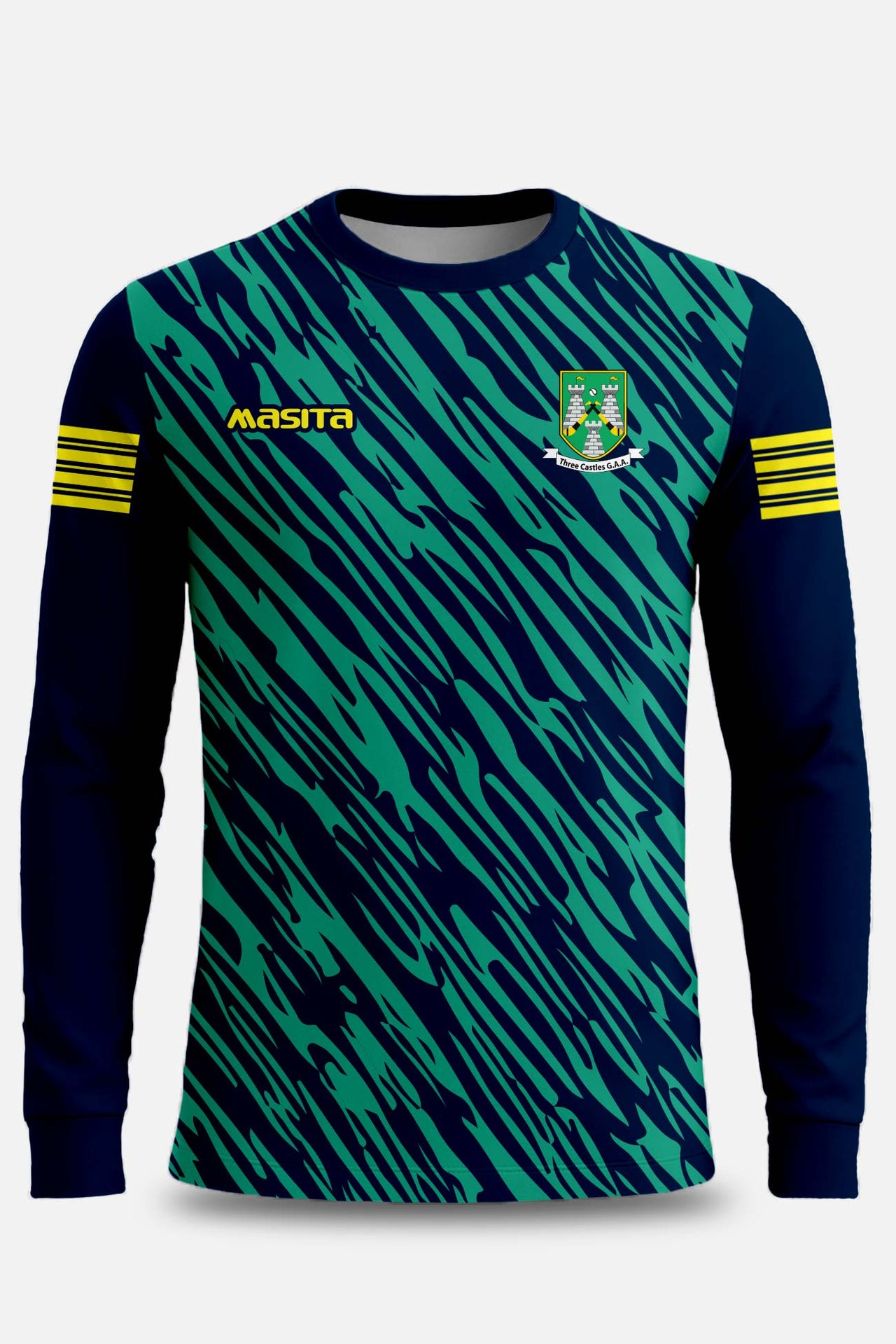Threecastles GAA Pop Up Shop Long Sleeve Training Jersey Regular Fit Kids & Adults