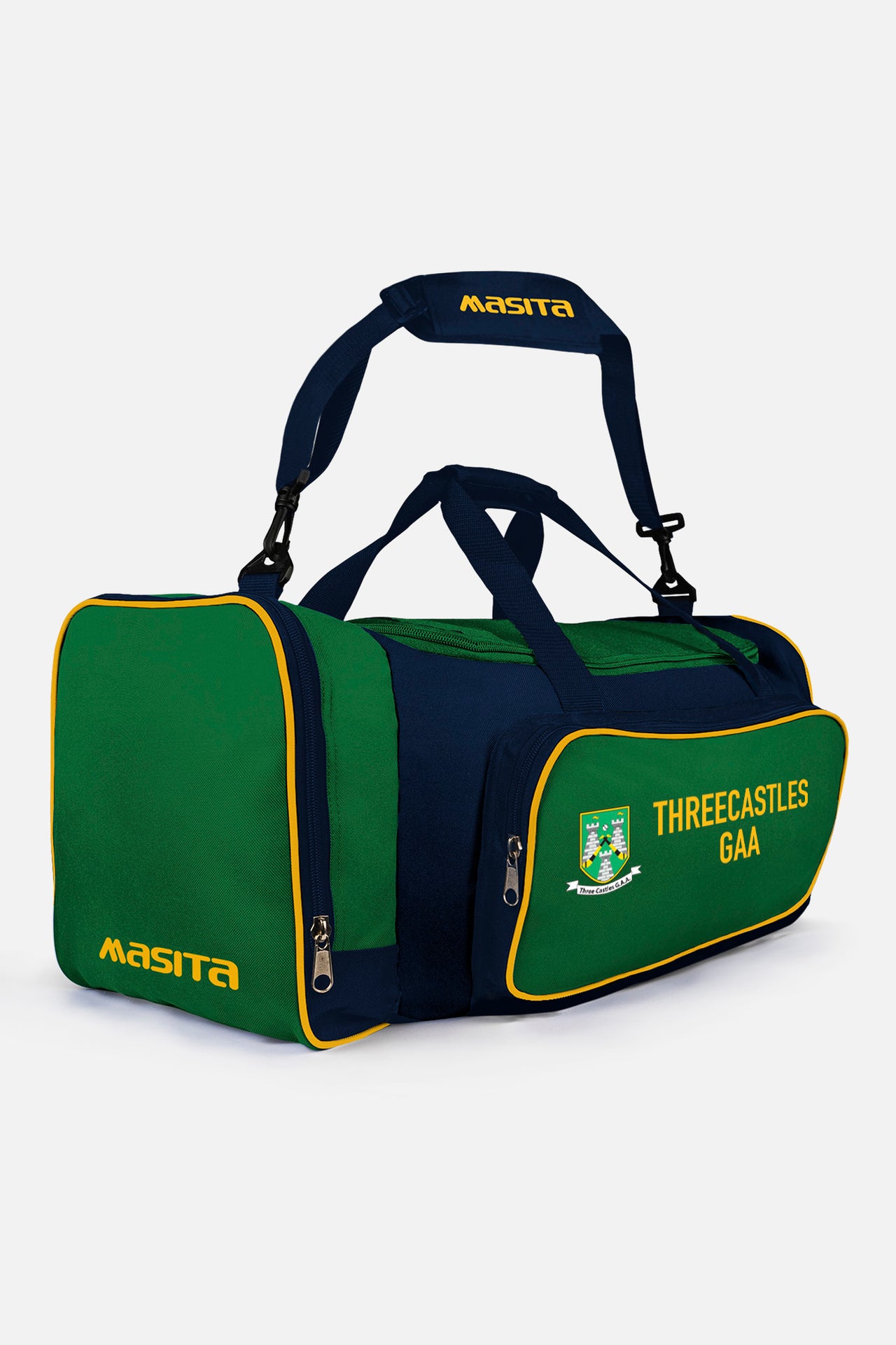 Threecastles Pop Up Shop Green/Navy/Amber Tara Style Club Bag