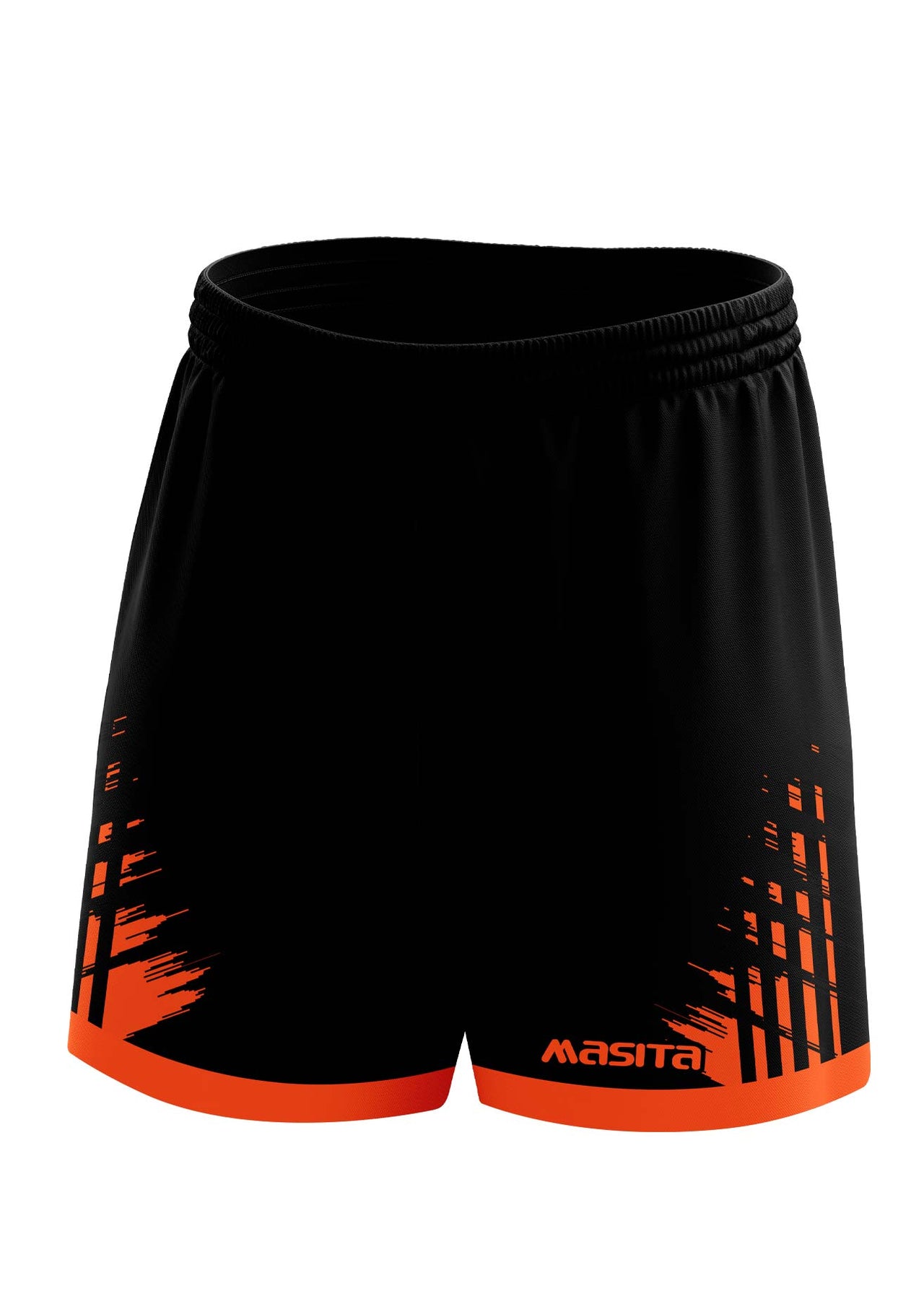 Barkley Gaelic Shorts Black/Orange Adult