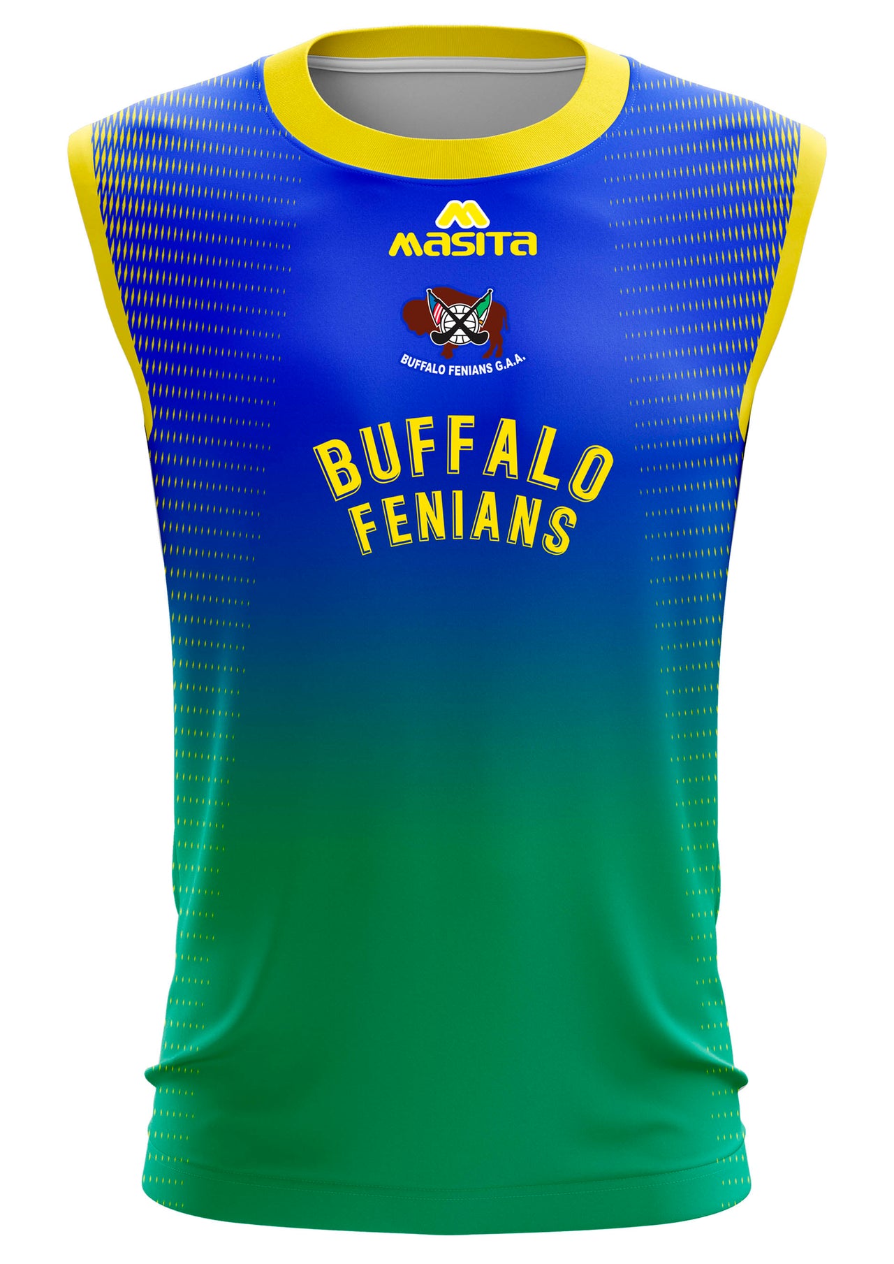 Buffalo Fenians Home Sleeveless Shirt Player Fit Adult
