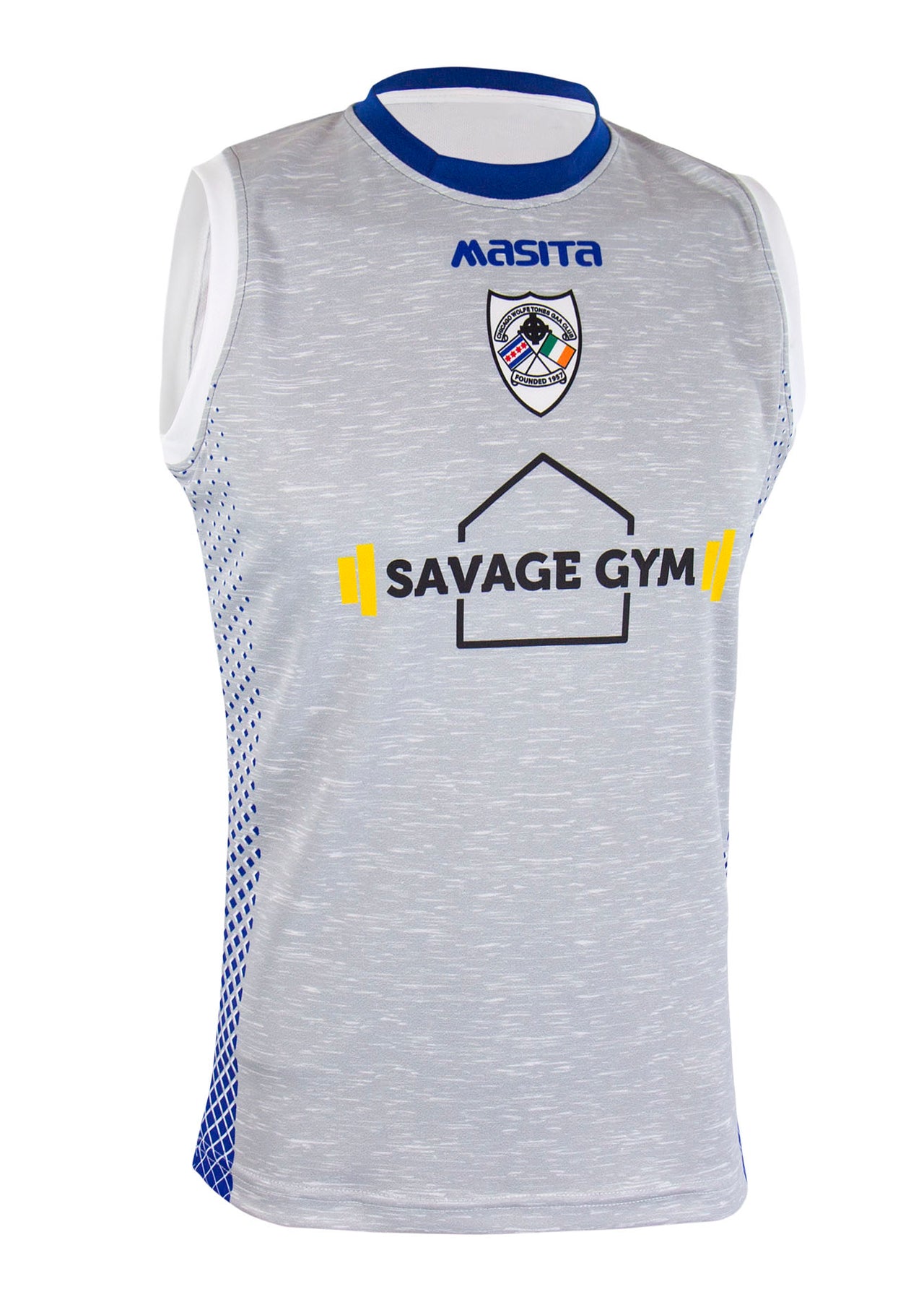 Chicago Wolfe Tones Home Sleeveless Shirt Player Fit Adult