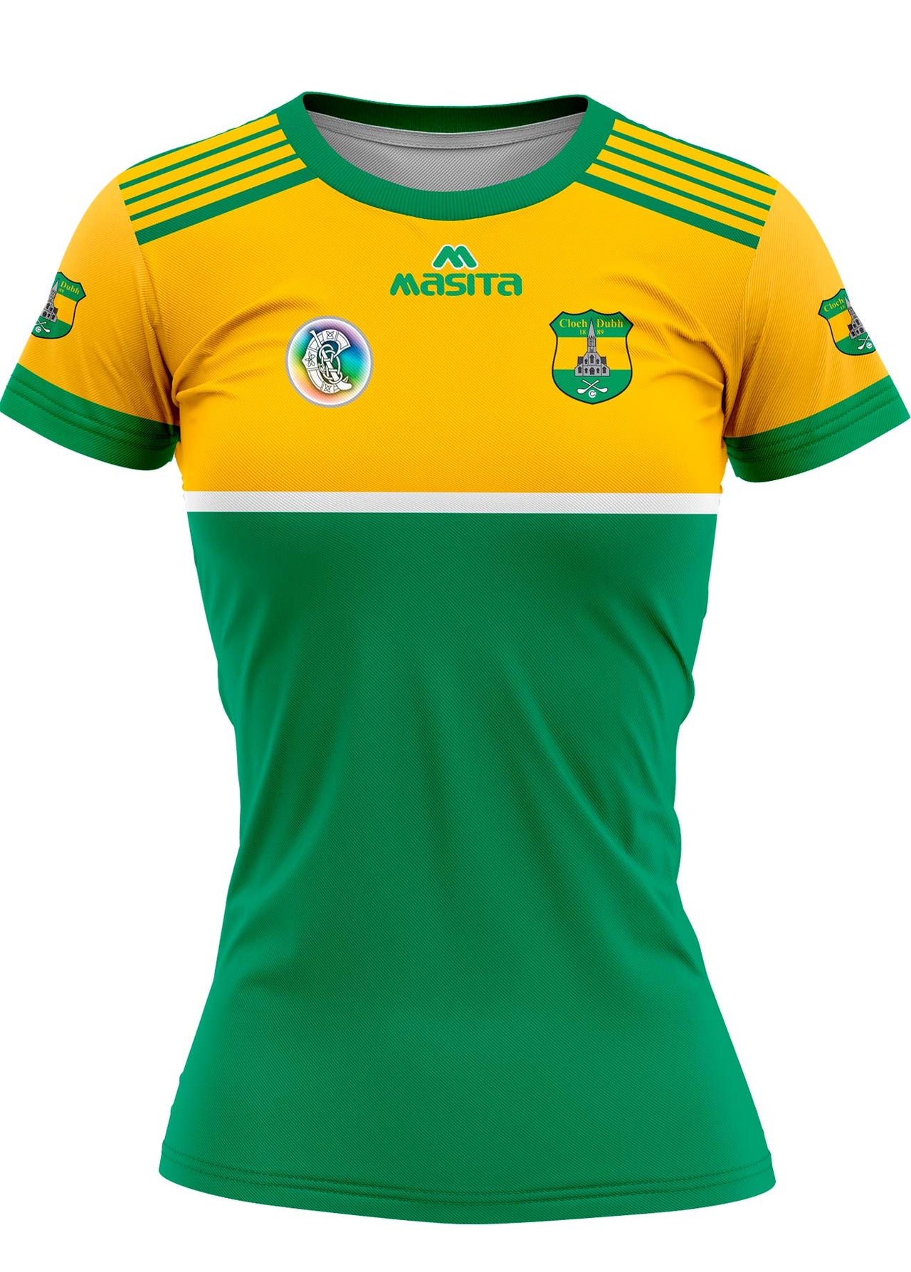 Cloughduv Camogie Home Jersey Player Fit Adult