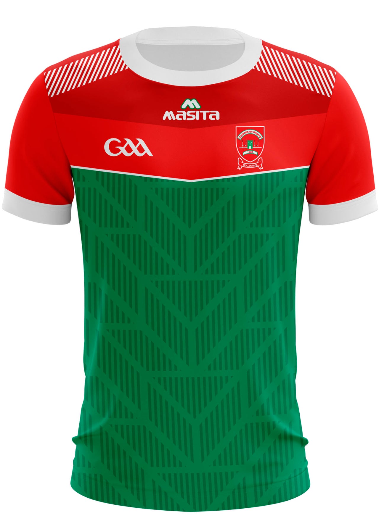 Garrycastle GAA Home Jersey Player Fit Adult