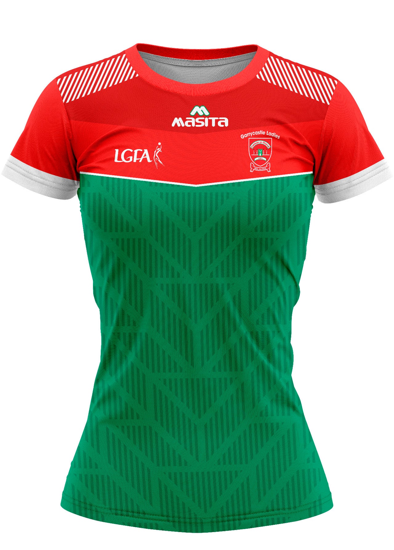 Garrycastle LGFA Home Jersey Player Fit Adult