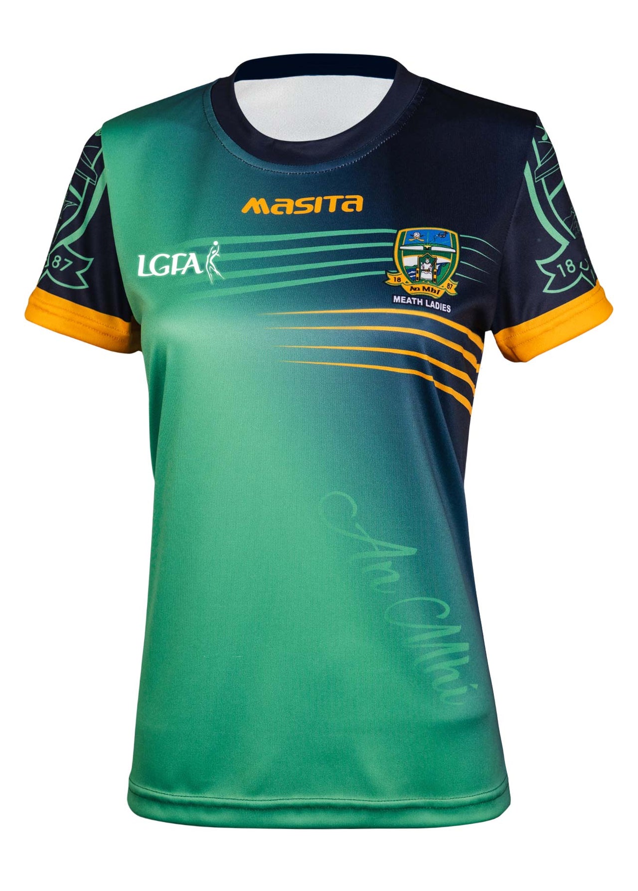 Meath Ladies Rio Green Casey Training Jersey Regular Fit Adult