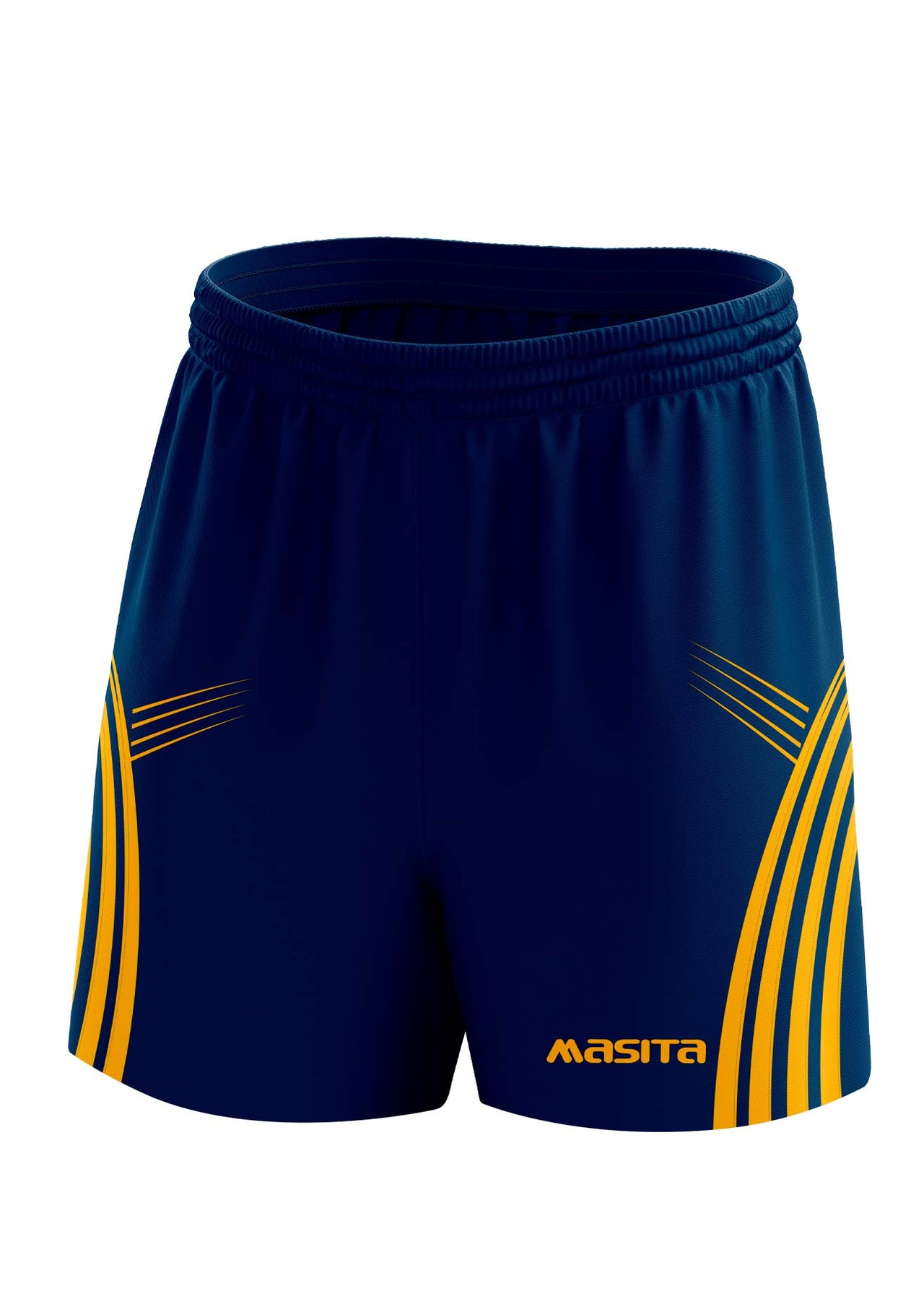 Casey Gaelic Shorts Navy/Amber Adult