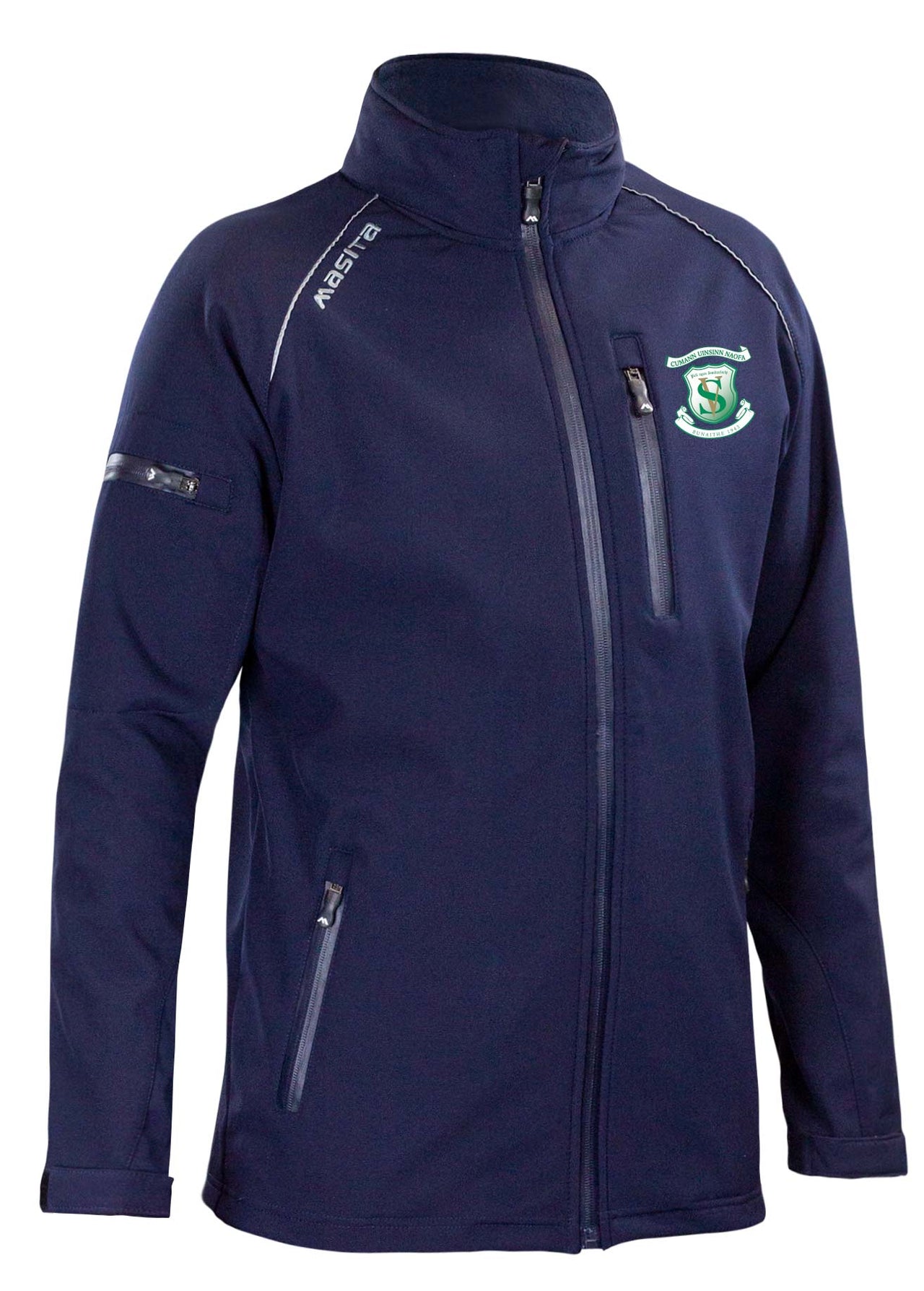 St Vincent's GAA Soft Cell Jacket Adult