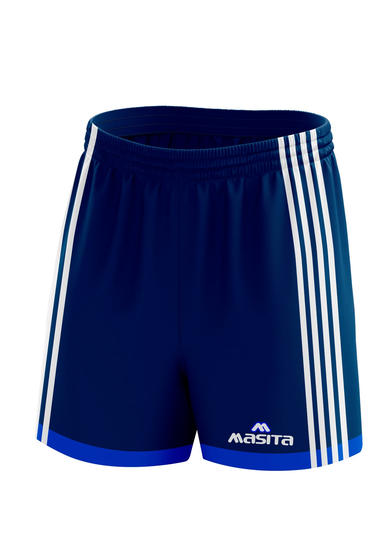 Solo Gaelic Shorts Navy/Blue/White Adult