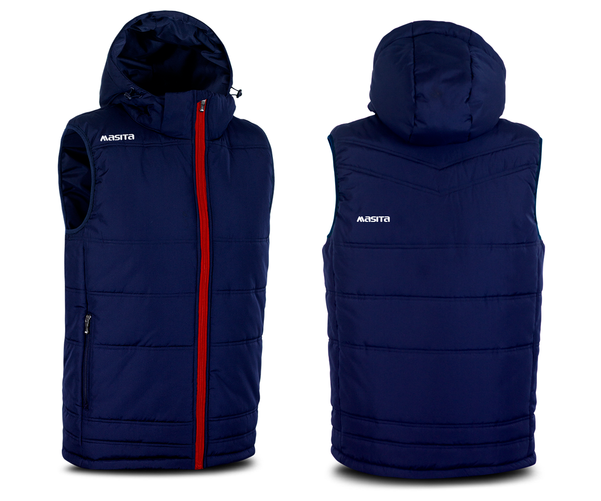 Nova Style Gilet Jacket Navy/Red/White