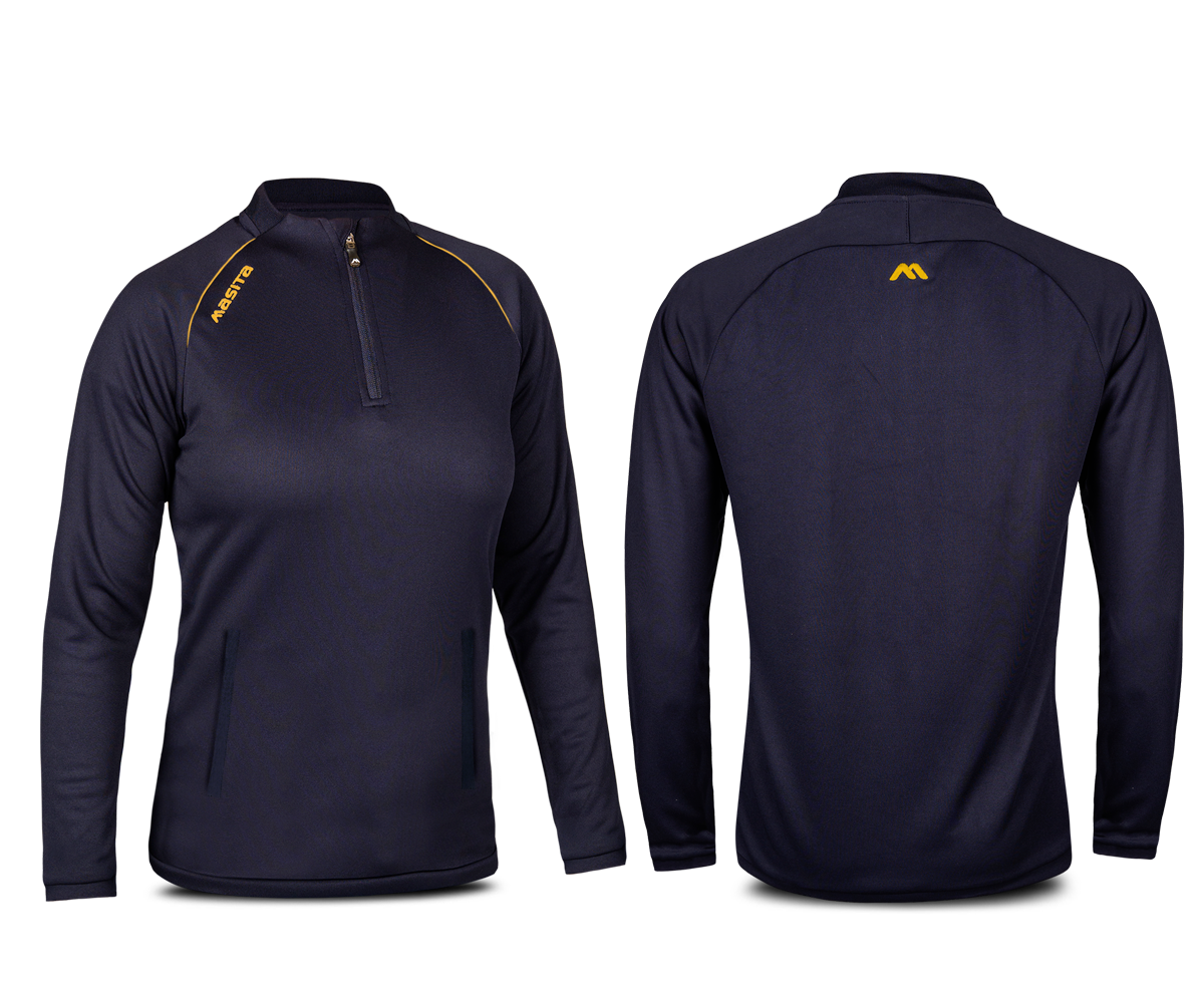 Rico Style LGFA Half Zip Navy/Amber