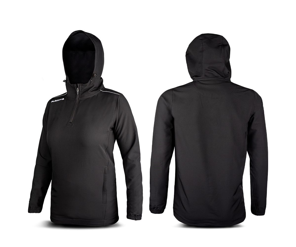 Vermont Style Camogie Hoodie Black/White