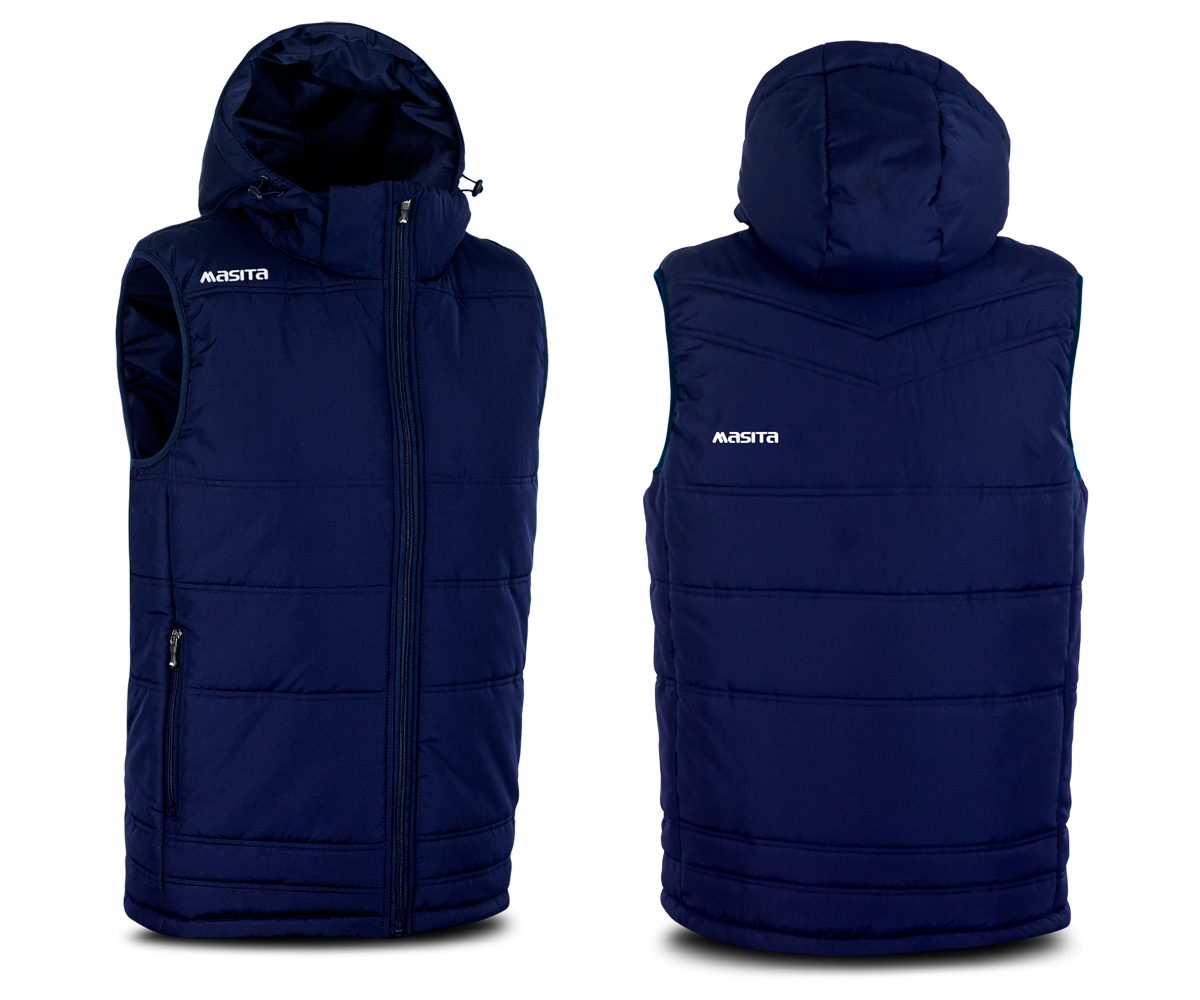 Nova Style Gilet Jacket Navy/White
