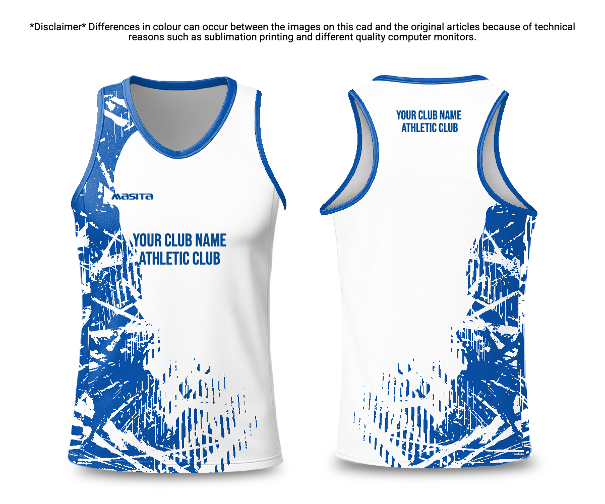 Mens Running Singlet Sparta Style