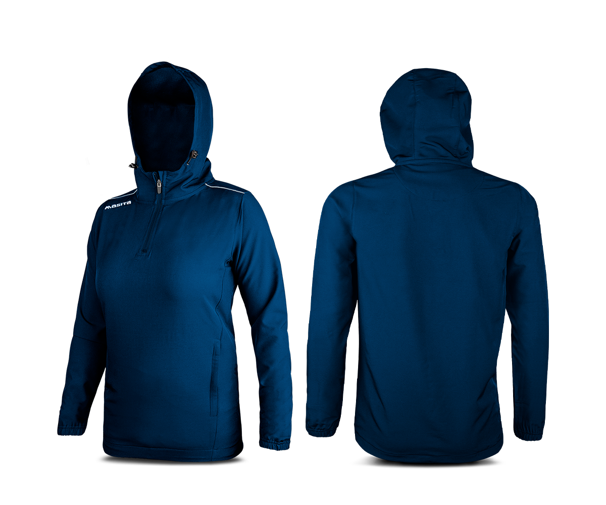 Vermont Style Camogie Hoodie Navy/White