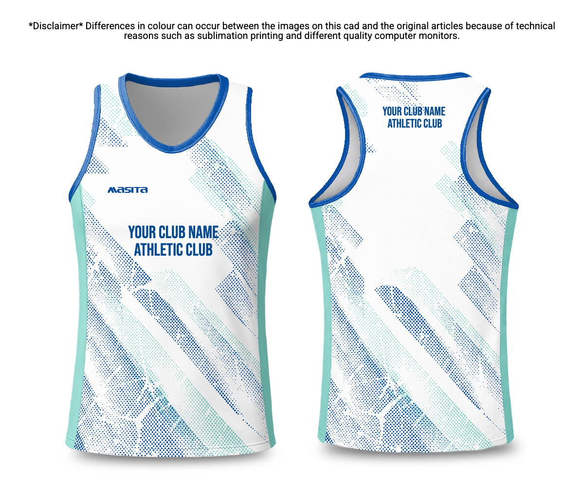 Mens Running Singlet Galva Style