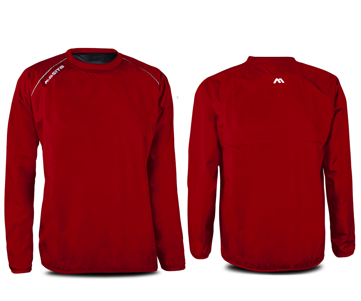 Tara Style Camogie Rainsweater Red