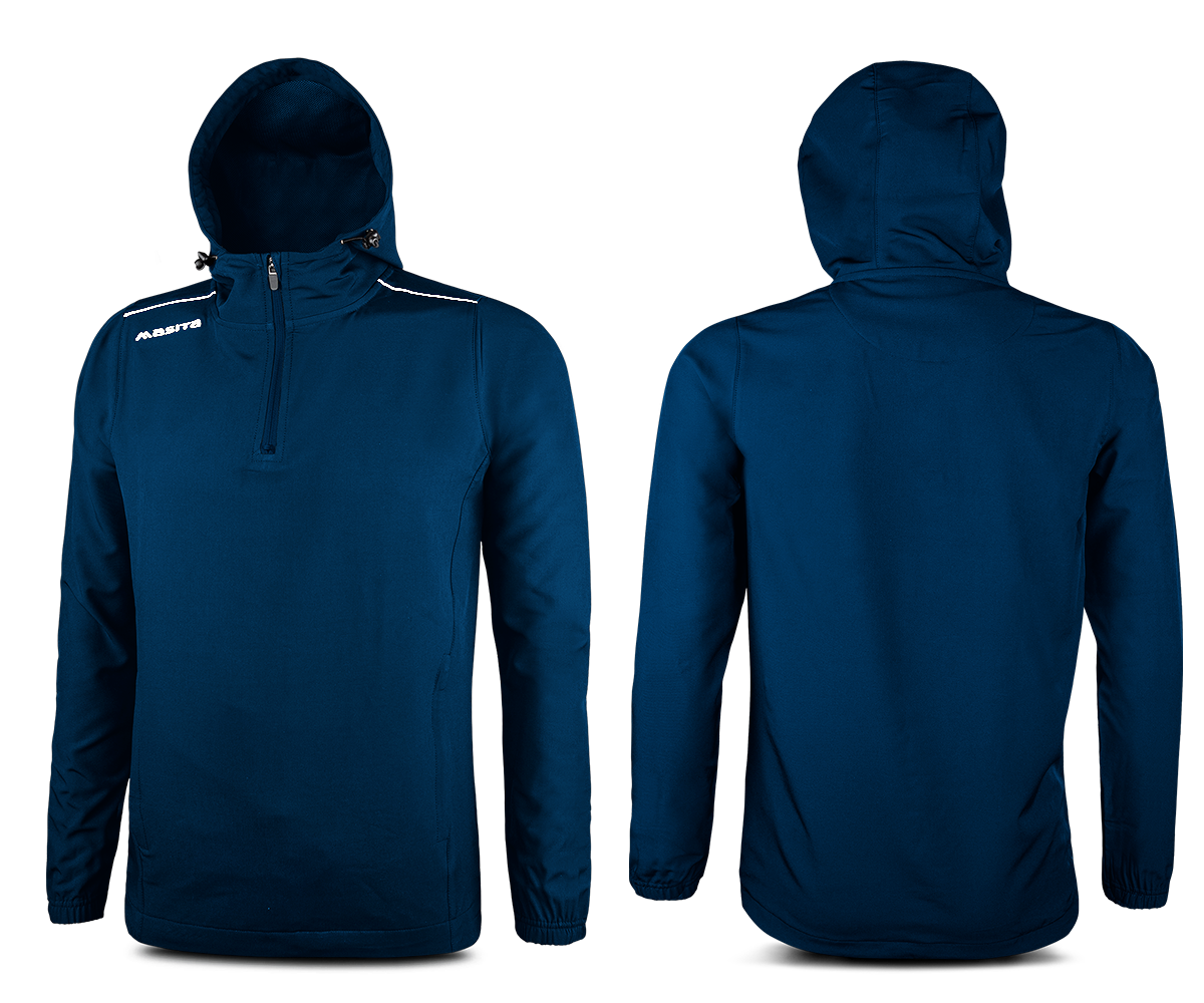 Vermont Style Hoodie Navy/White
