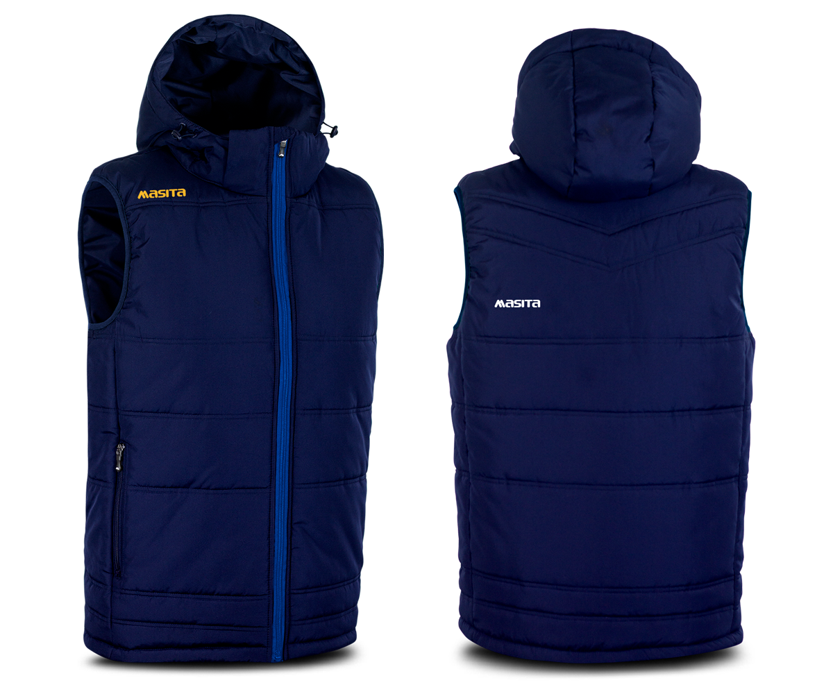 Nova Style Gilet Jacket Navy/Blue/Amber