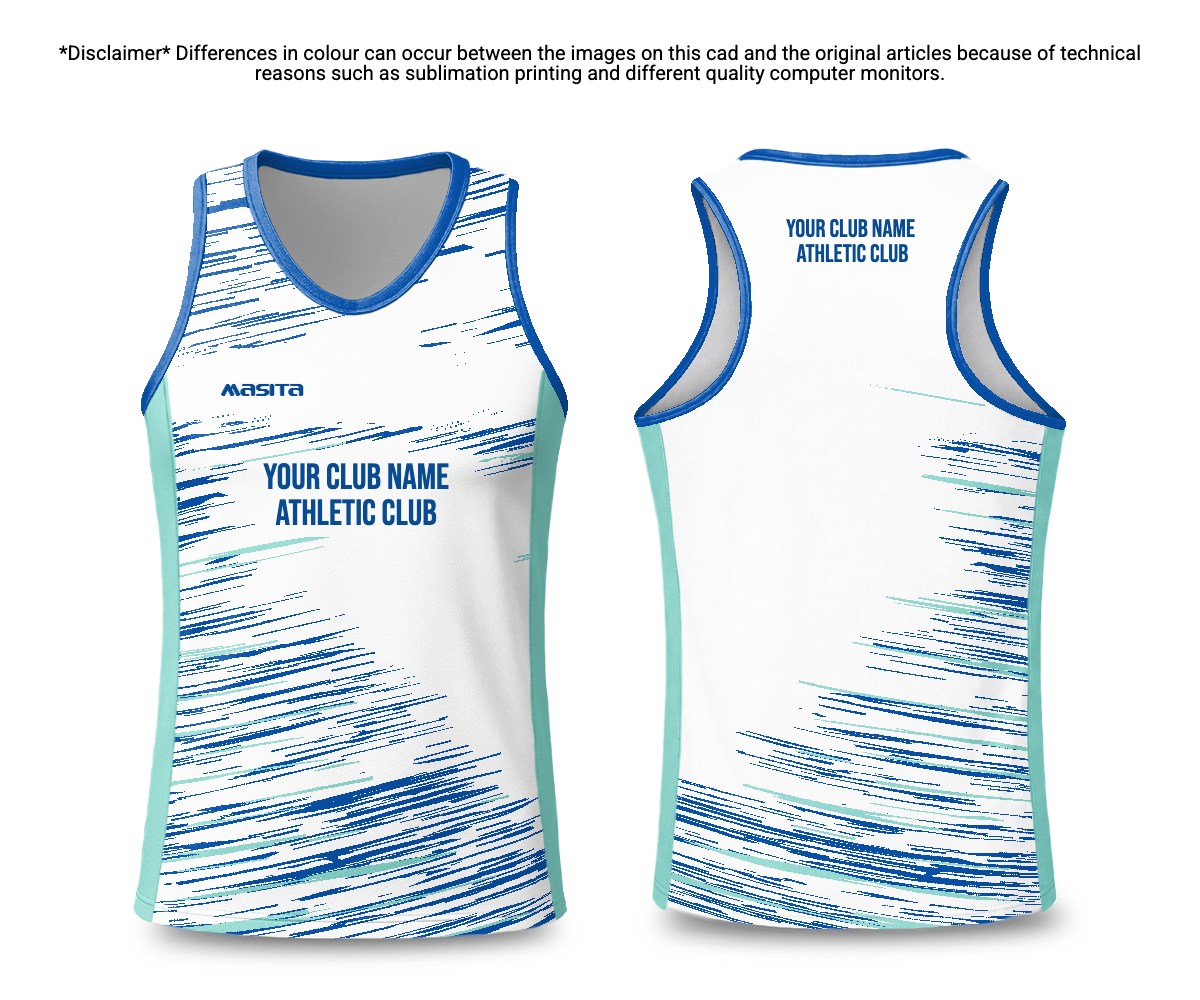 Mens Running Singlet Orchard Style
