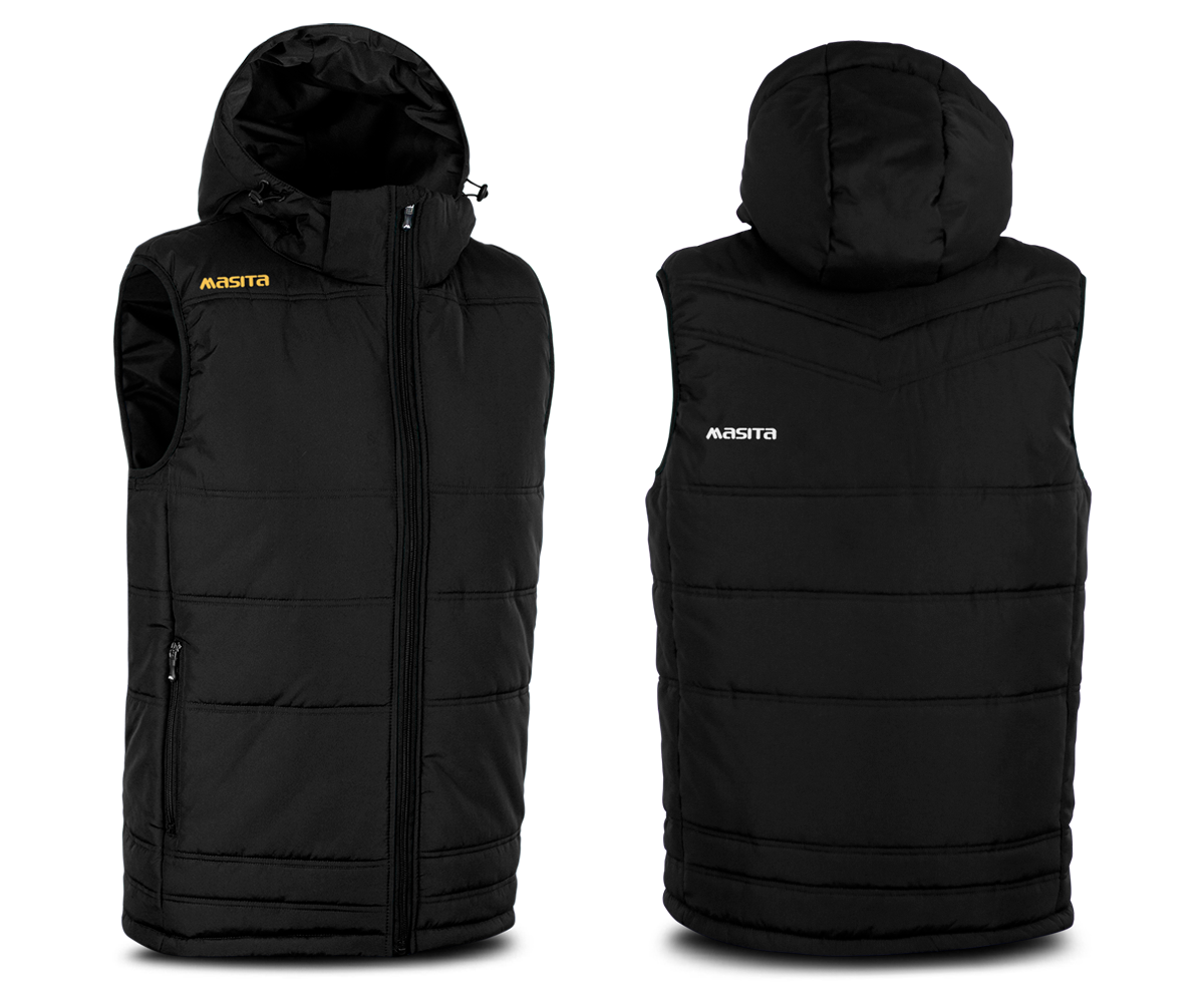 Nova Style Gilet Jacket Black/Amber