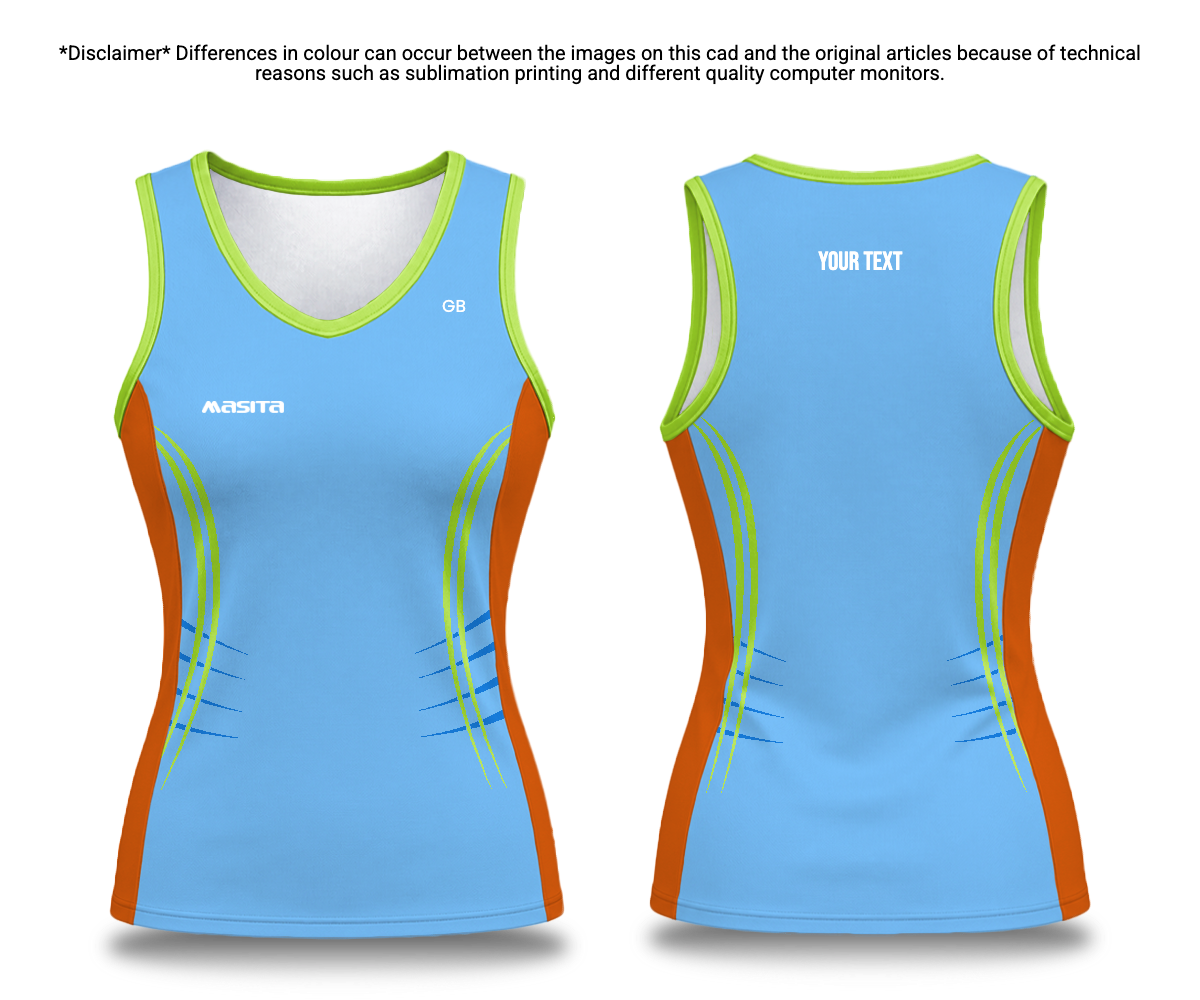 Ladies Singlet Jersey Malin Style