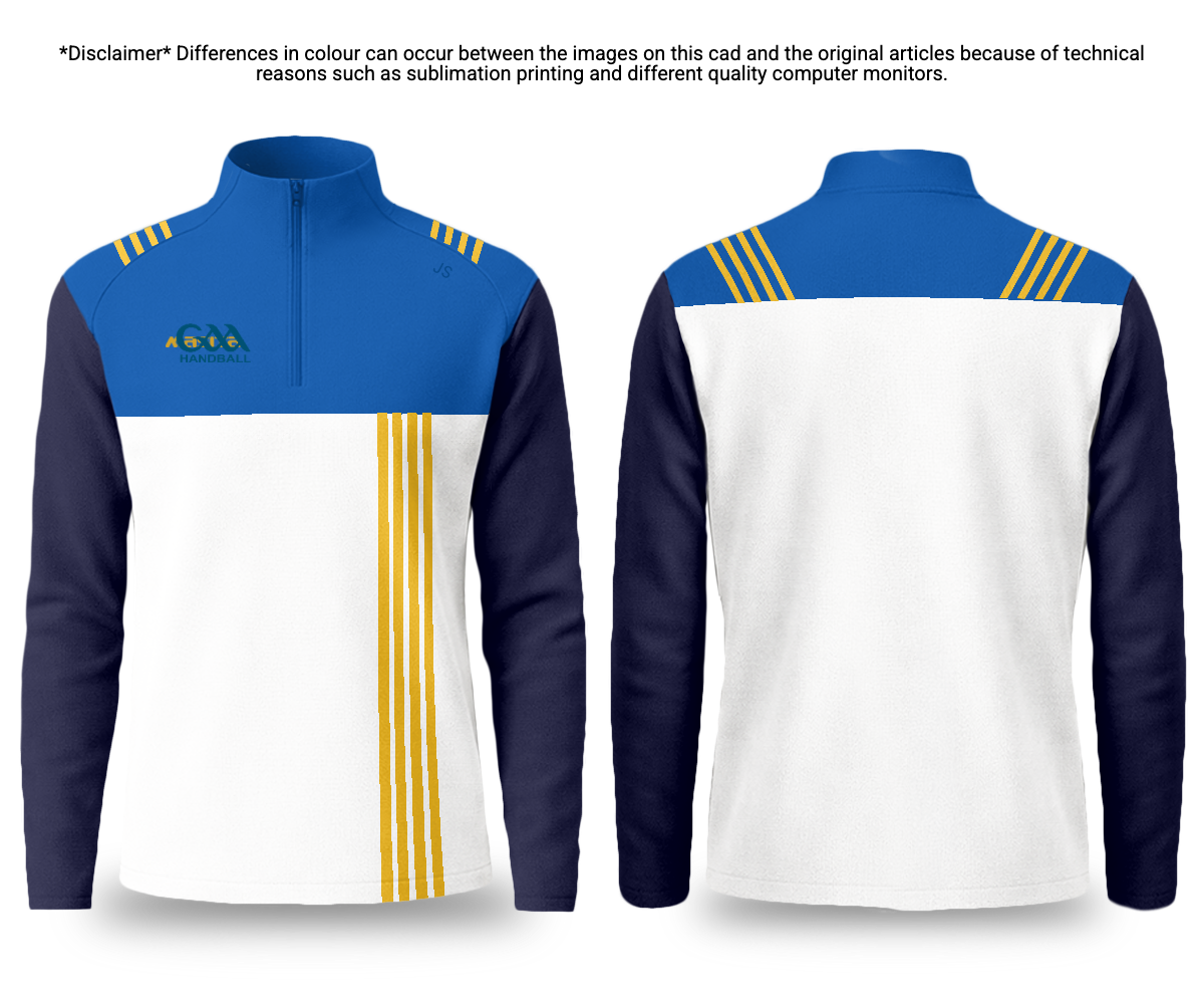Official GAA Handball Quarter Zip Cashel  Style