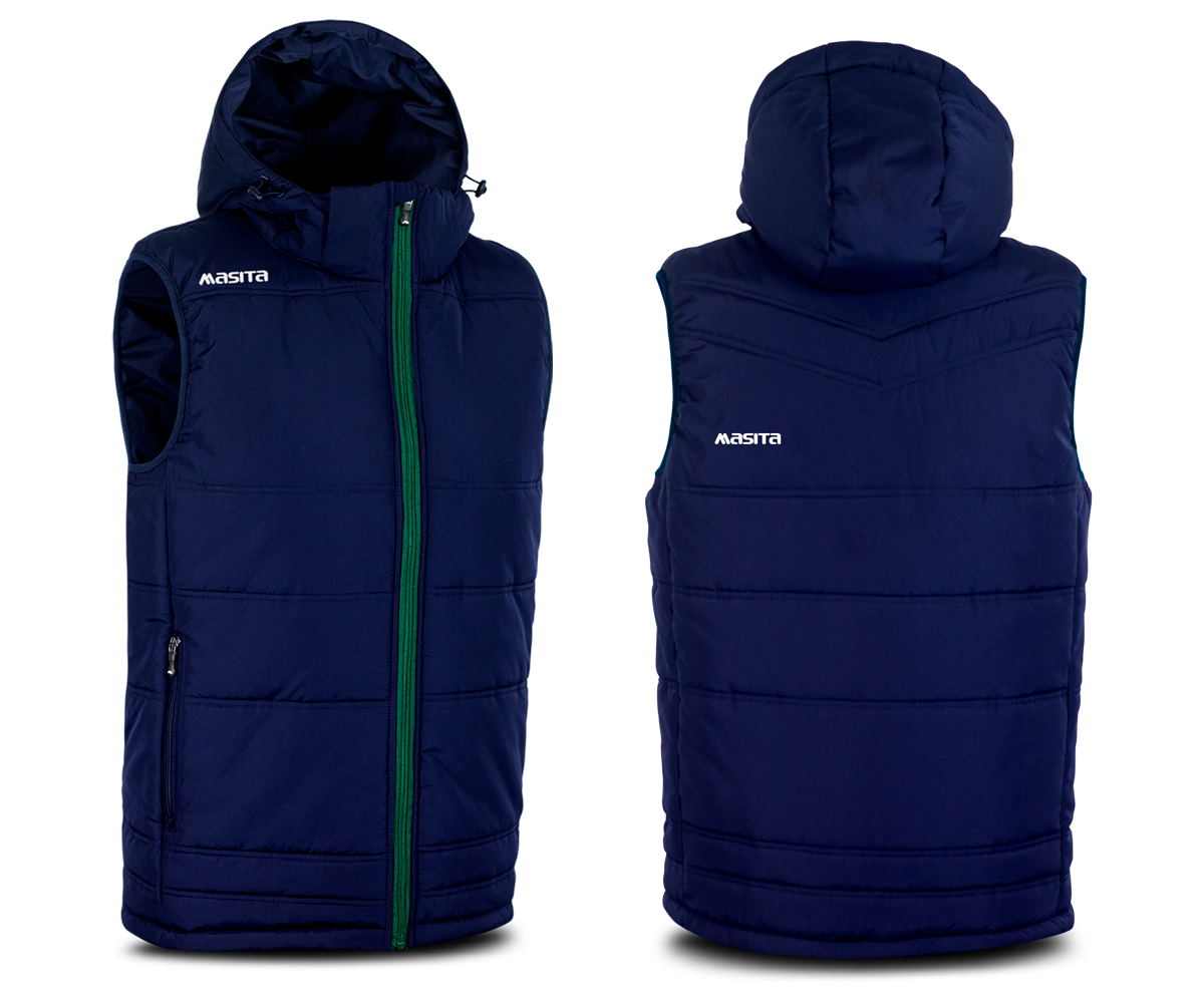 Nova Style Gilet Jacket Navy/Green/White