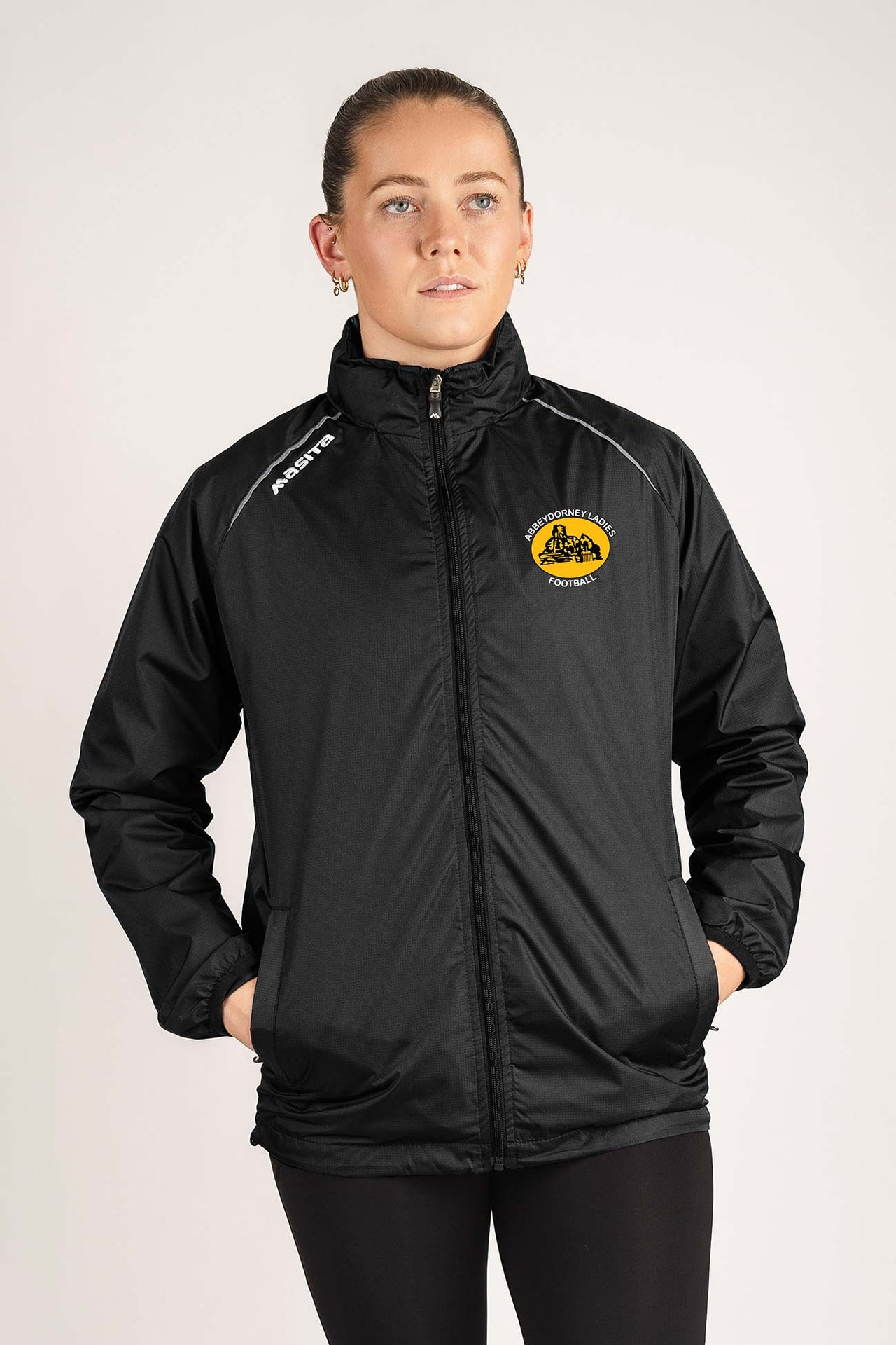 Abbeydorney LGFC Pop Up Shop Black Supreme Windbreaker Kids & Adults