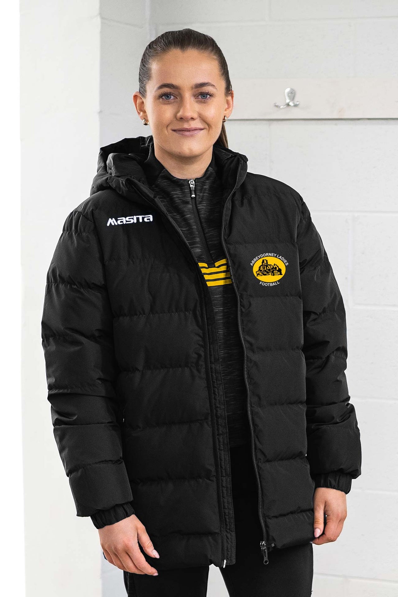 Abbeydorney LGFC Pop Up Shop Black Nepal Winter Jacket Adult