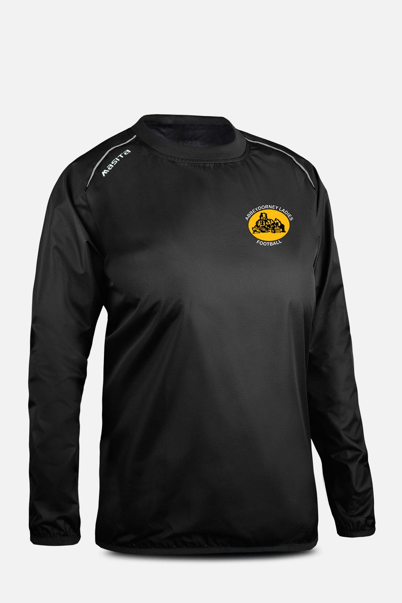 Abbeydorney LGFC  Black Rainsweater Kids & Adults