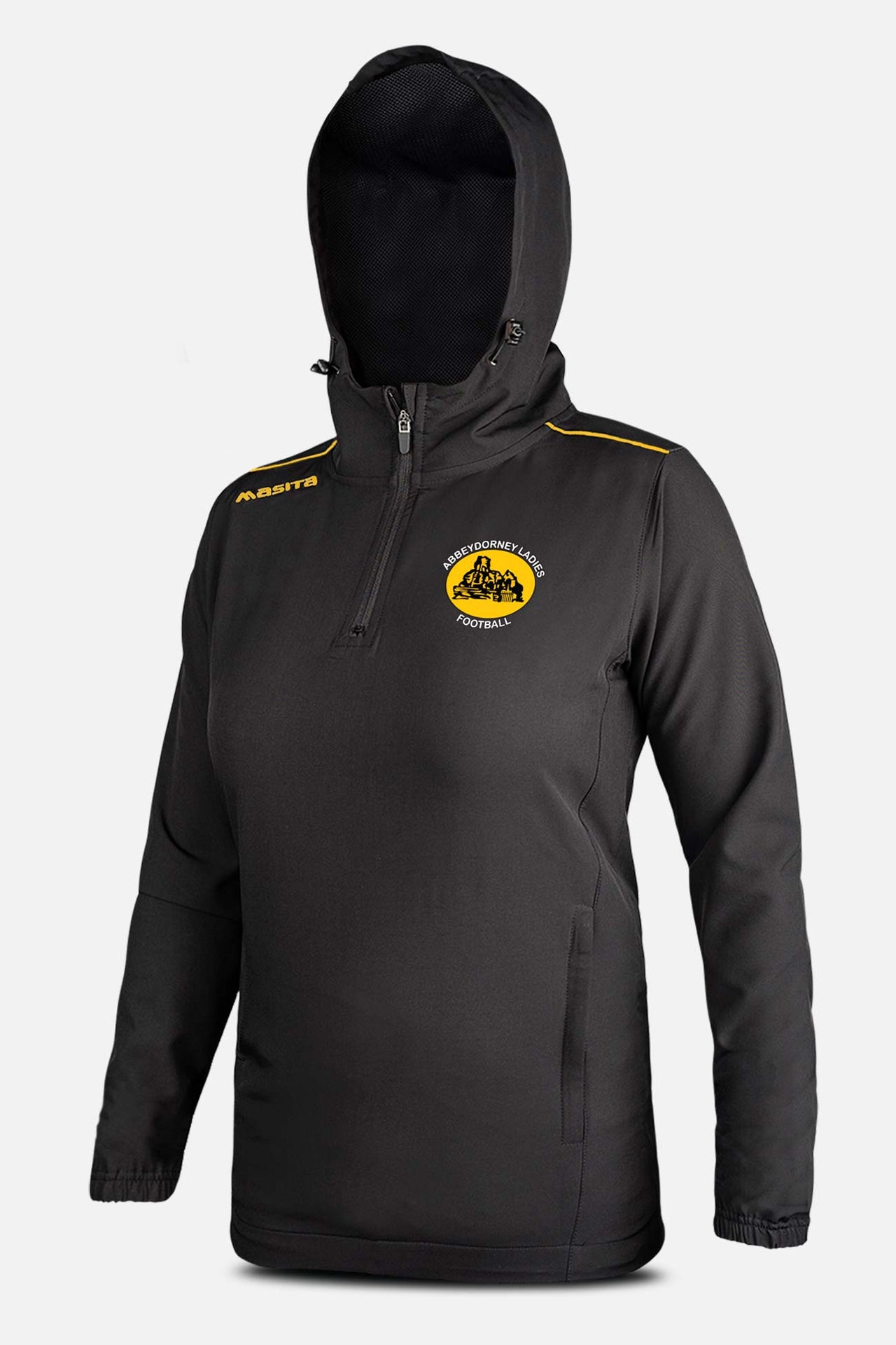 Abbeydorney LGFC Pop Up Shop Black Vermont Pullover Hoodie Adults