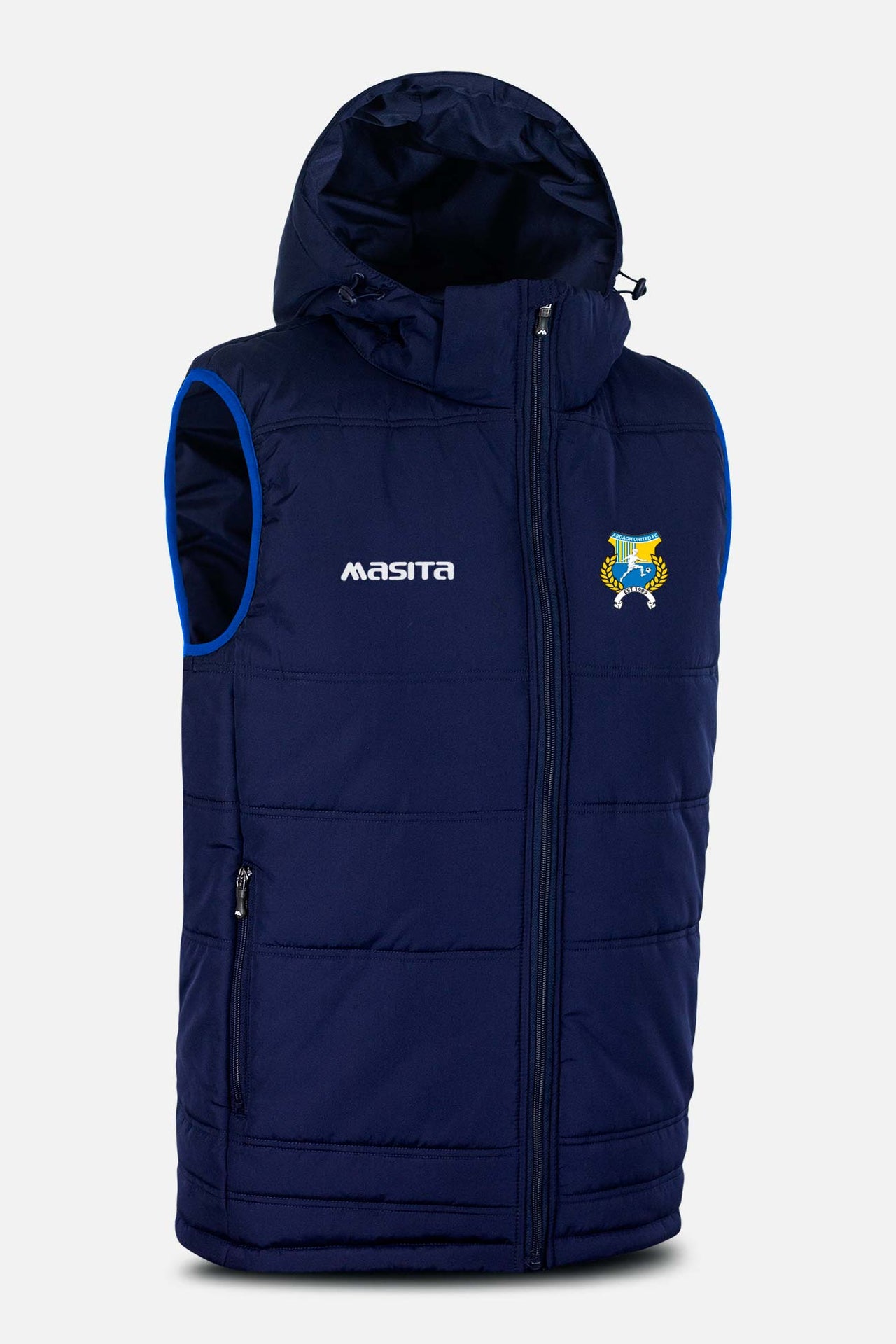 Ardagh Utd Navy Nova Sleeveless Gilet Kids & Adults