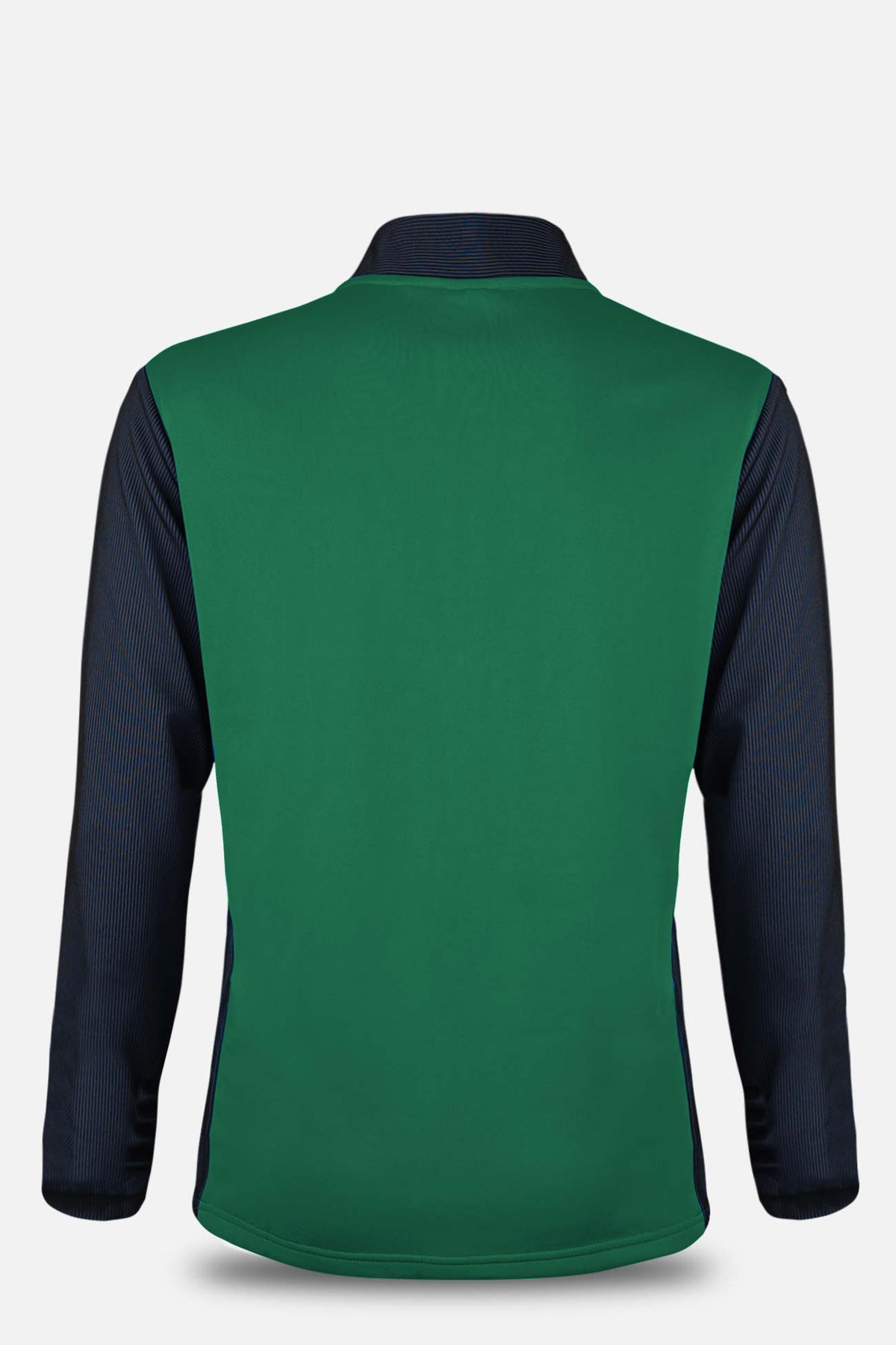 St Brigids Camogie Armagh Pop Up Arkansas Green/Amber Half Zip Kids & Adults