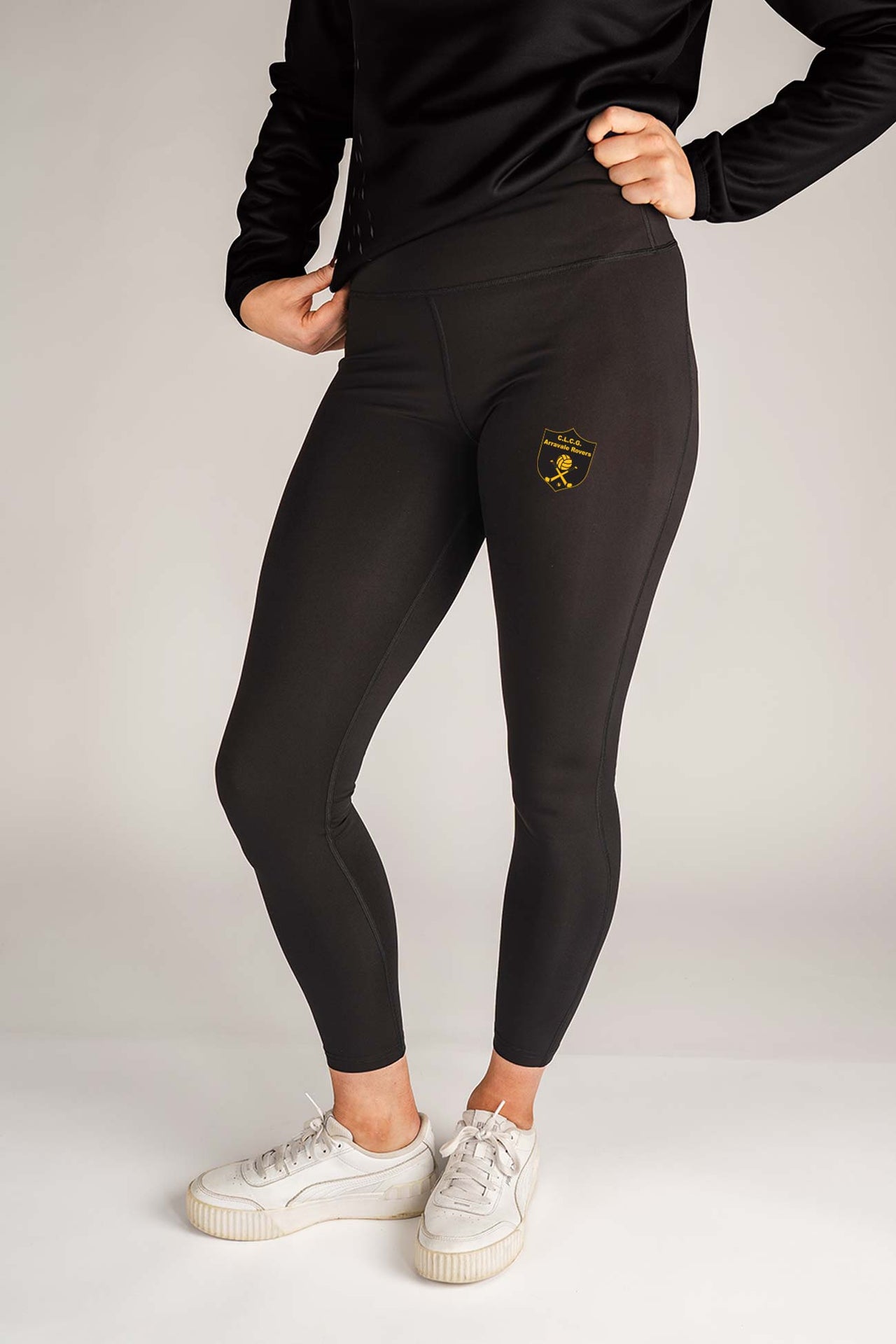 Arravale Rovers Pop Up Shop Black Leggings Kids & Adults