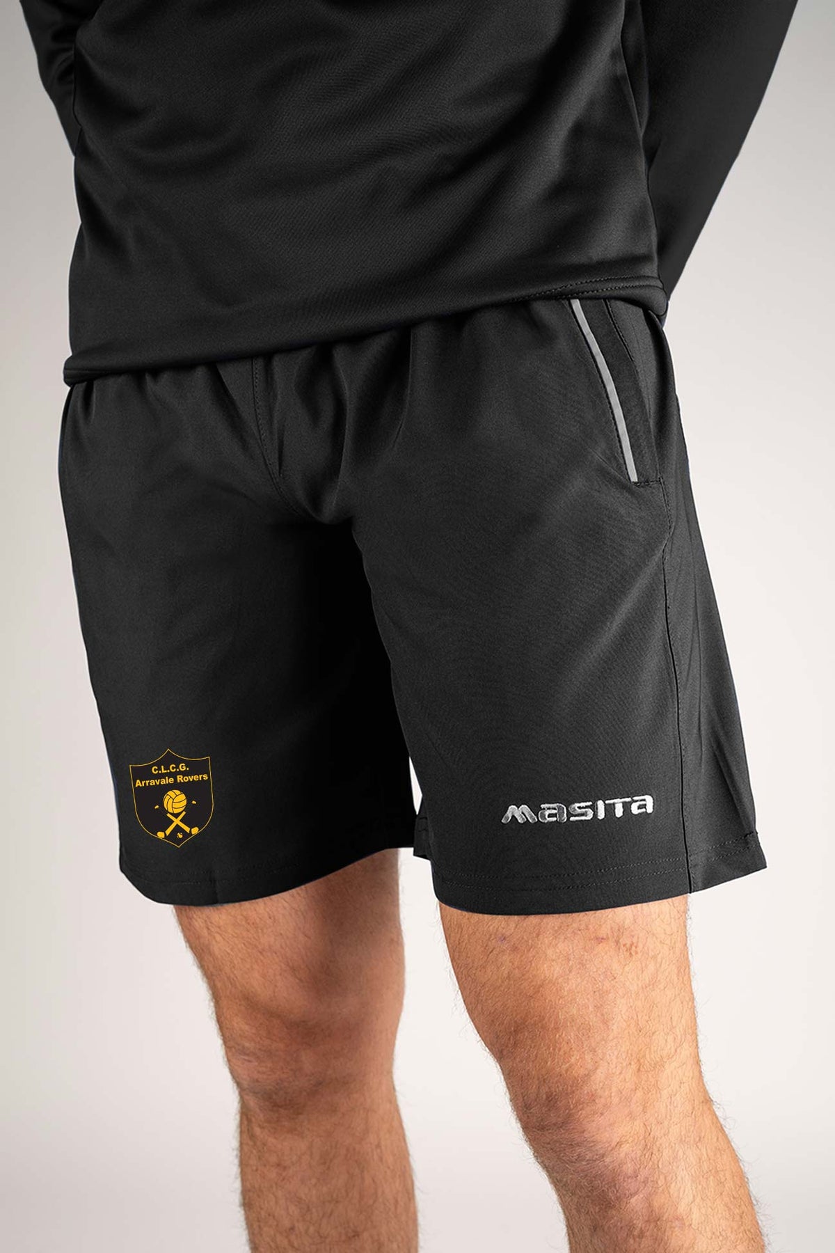 Arravale Rovers Black Leisure Short Adult