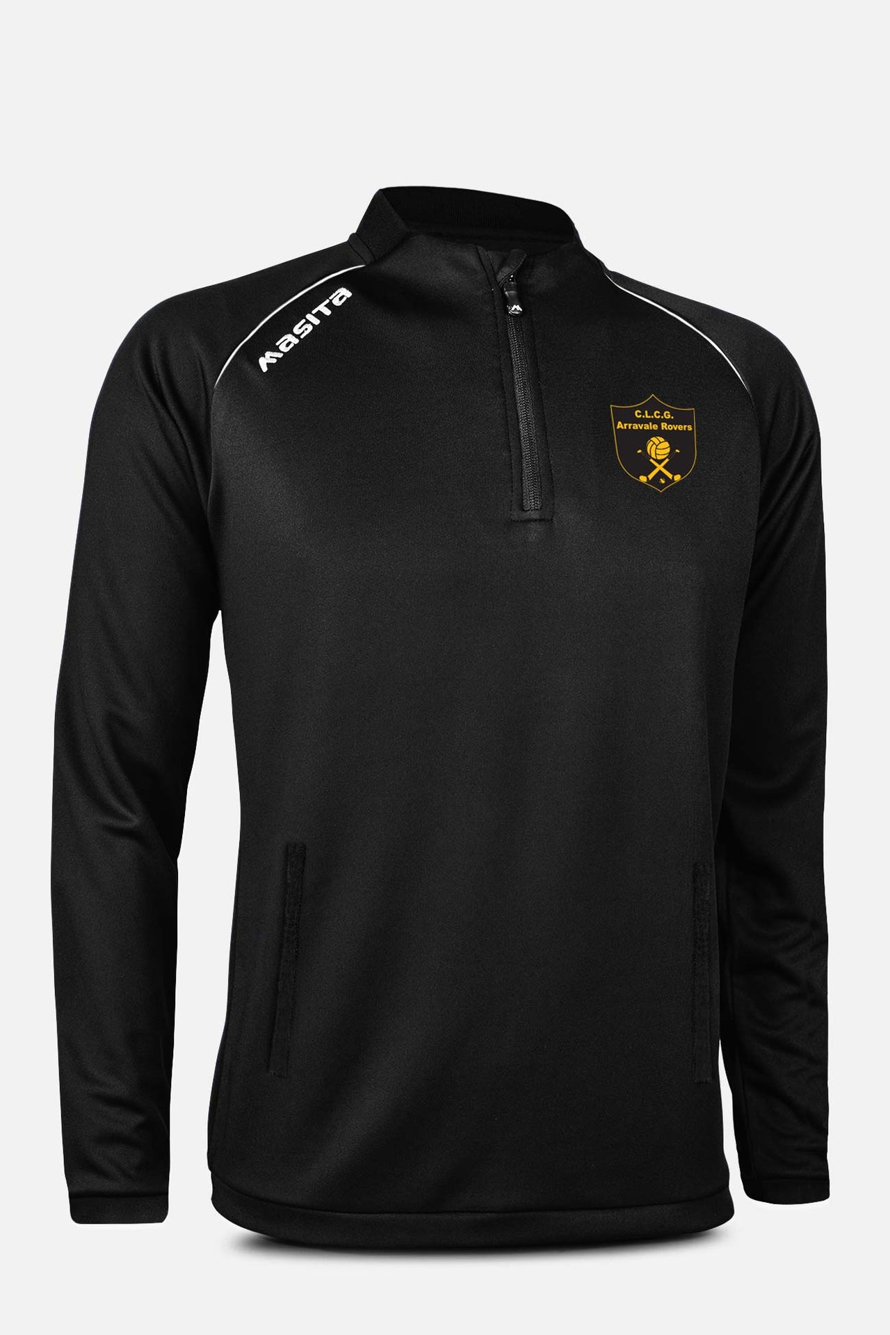 Arravale Rovers Pop Up Shop Black Rico Style Half Zip Kids & Adults