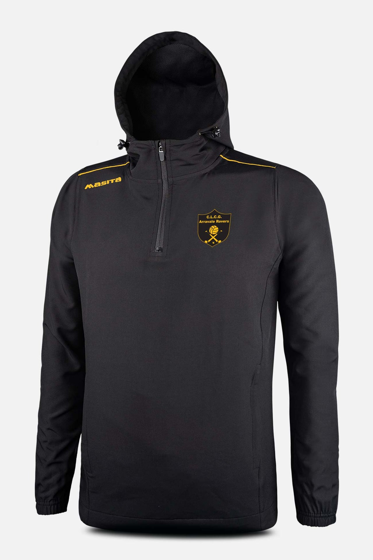Arravale Rovers Pop Up Shop Black/Amber Vermont Pullover Hoodie Adults